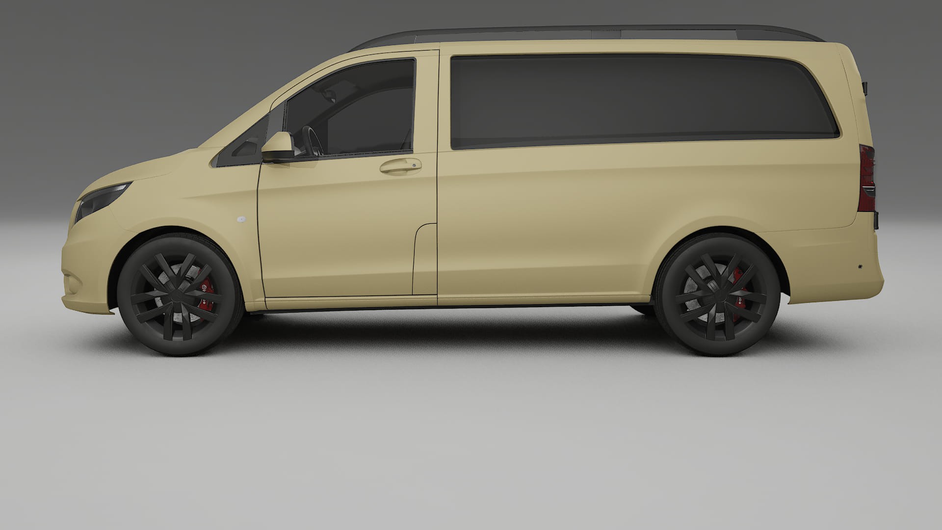 Mercedes Vito Short W447 prefacelift pre LCI Film de Protecție pentru Vopsea TPU | SAND PPF cu Schimbare de Culoare – Kit Com