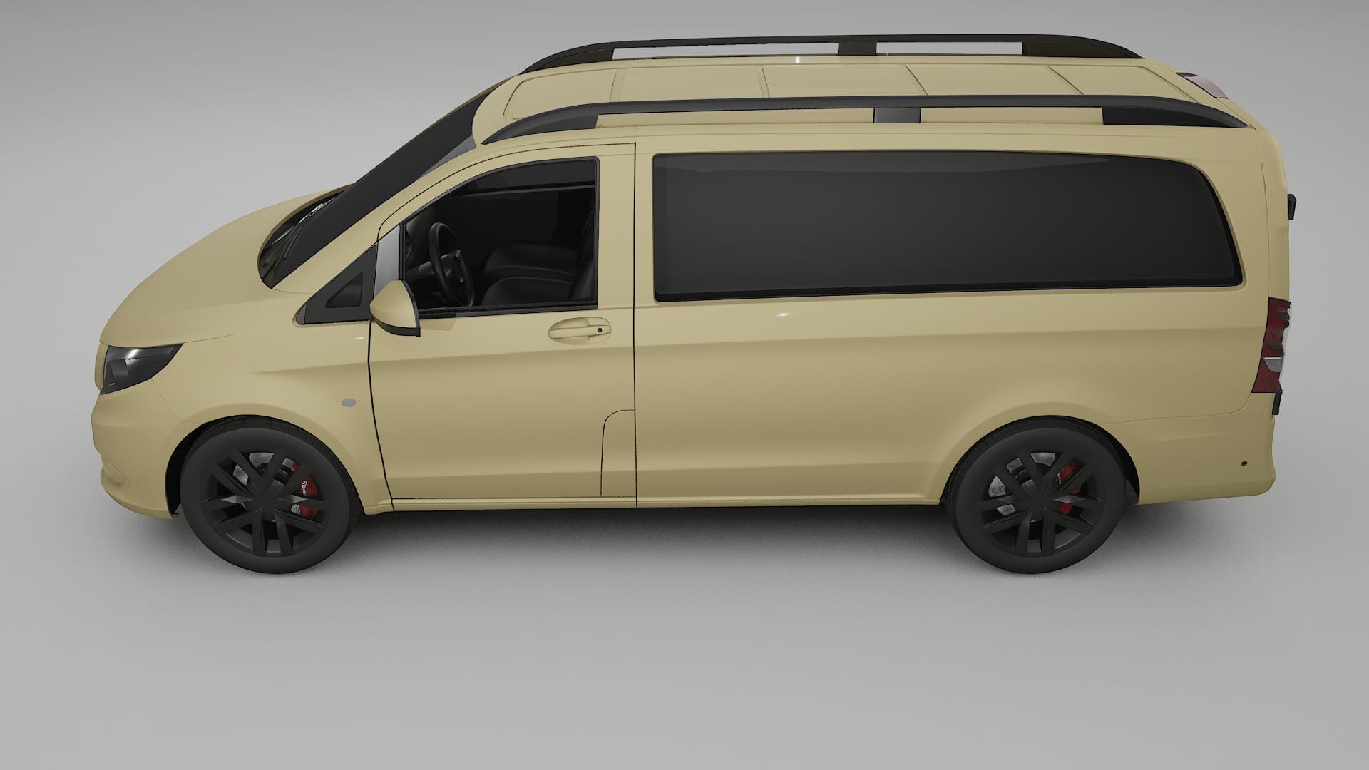 Mercedes Vito Short W447 prefacelift pre LCI Film de Protecție pentru Vopsea TPU | SAND PPF cu Schimbare de Culoare – Kit Com