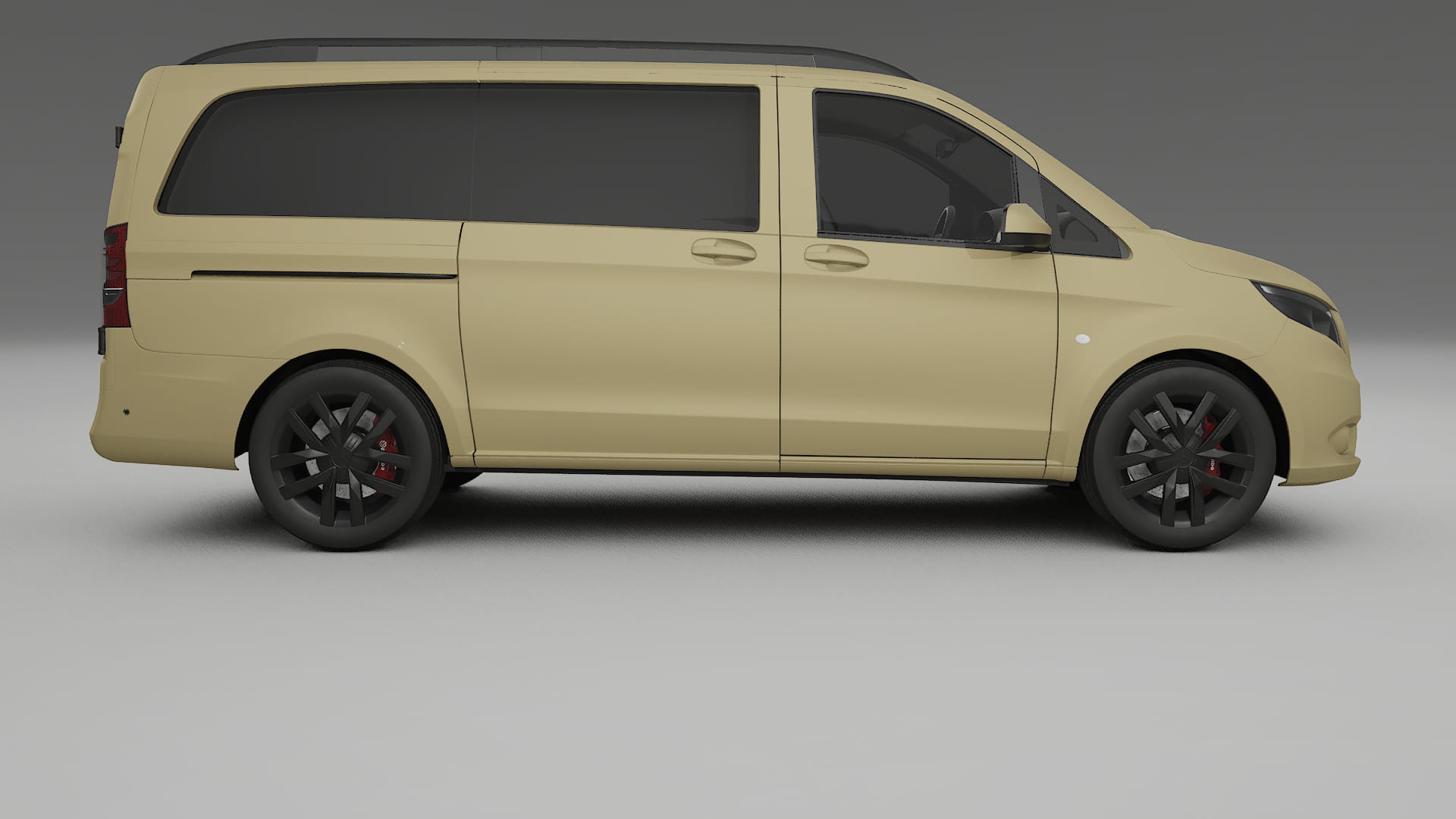 Mercedes Vito Short W447 prefacelift pre LCI Film de Protecție pentru Vopsea TPU | SAND PPF cu Schimbare de Culoare – Kit Com