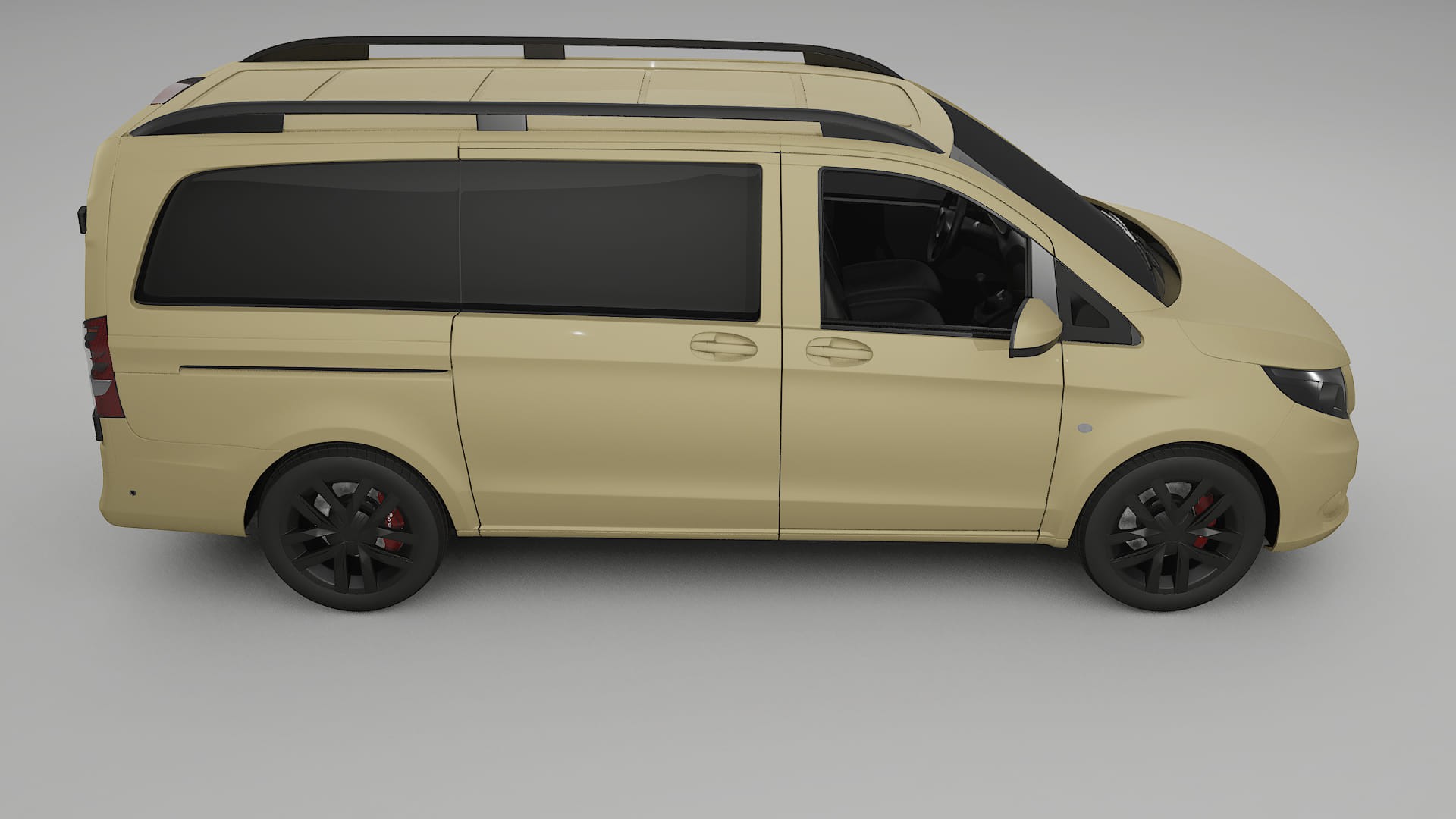 Mercedes Vito Short W447 prefacelift pre LCI Film de Protecție pentru Vopsea TPU | SAND PPF cu Schimbare de Culoare – Kit Com