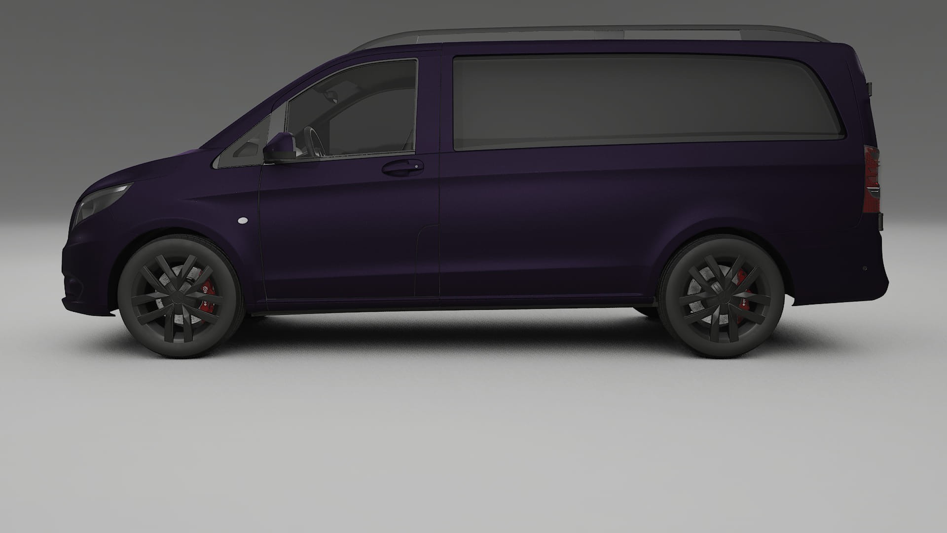 Mercedes Vito Short W447 prefacelift pre LCI Film de Protecție pentru Vopsea TPU | VIOLET PPF cu Schimbare de Culoare – Kit C
