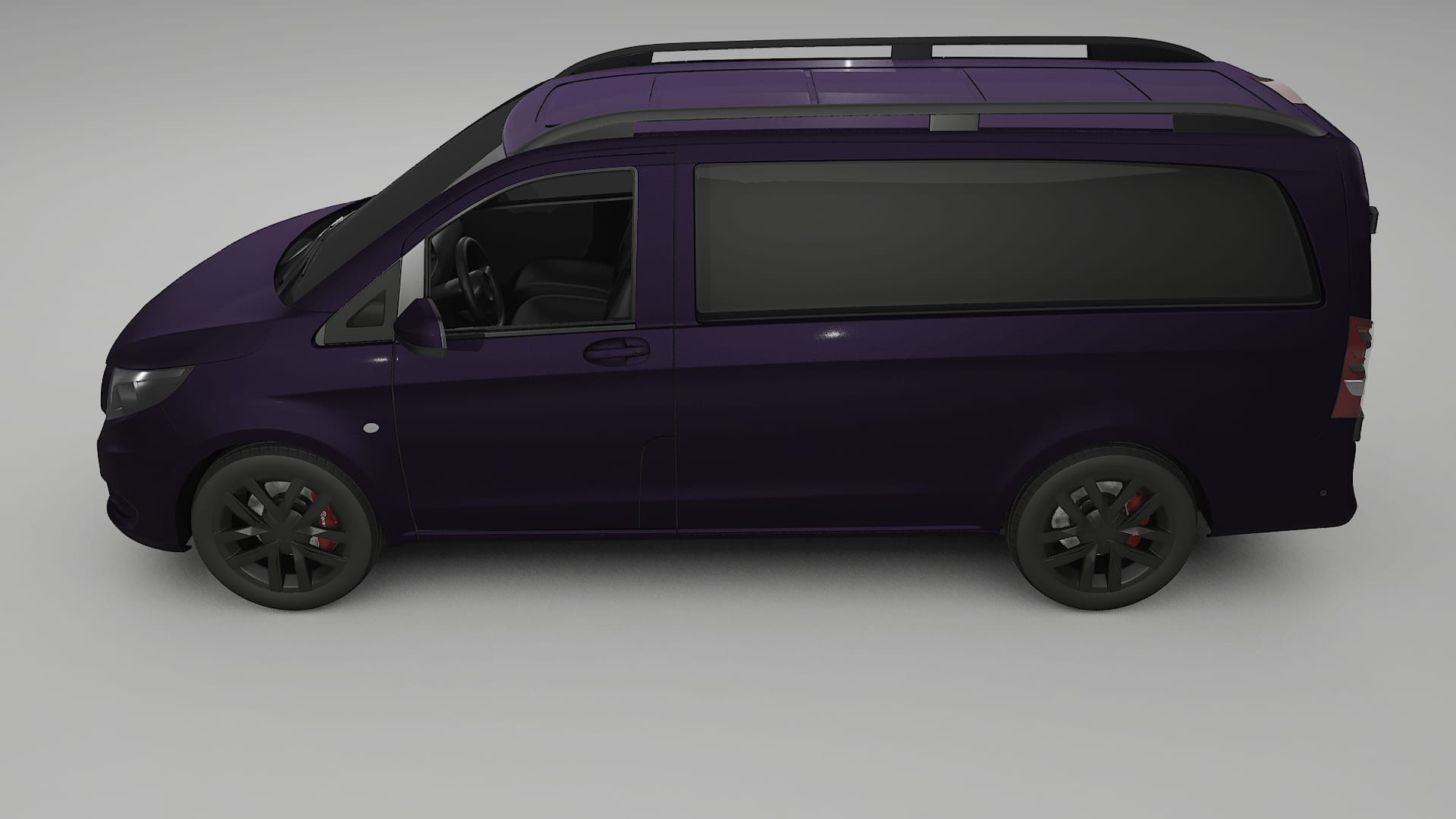 Mercedes Vito Short W447 prefacelift pre LCI Film de Protecție pentru Vopsea TPU | VIOLET PPF cu Schimbare de Culoare – Kit C