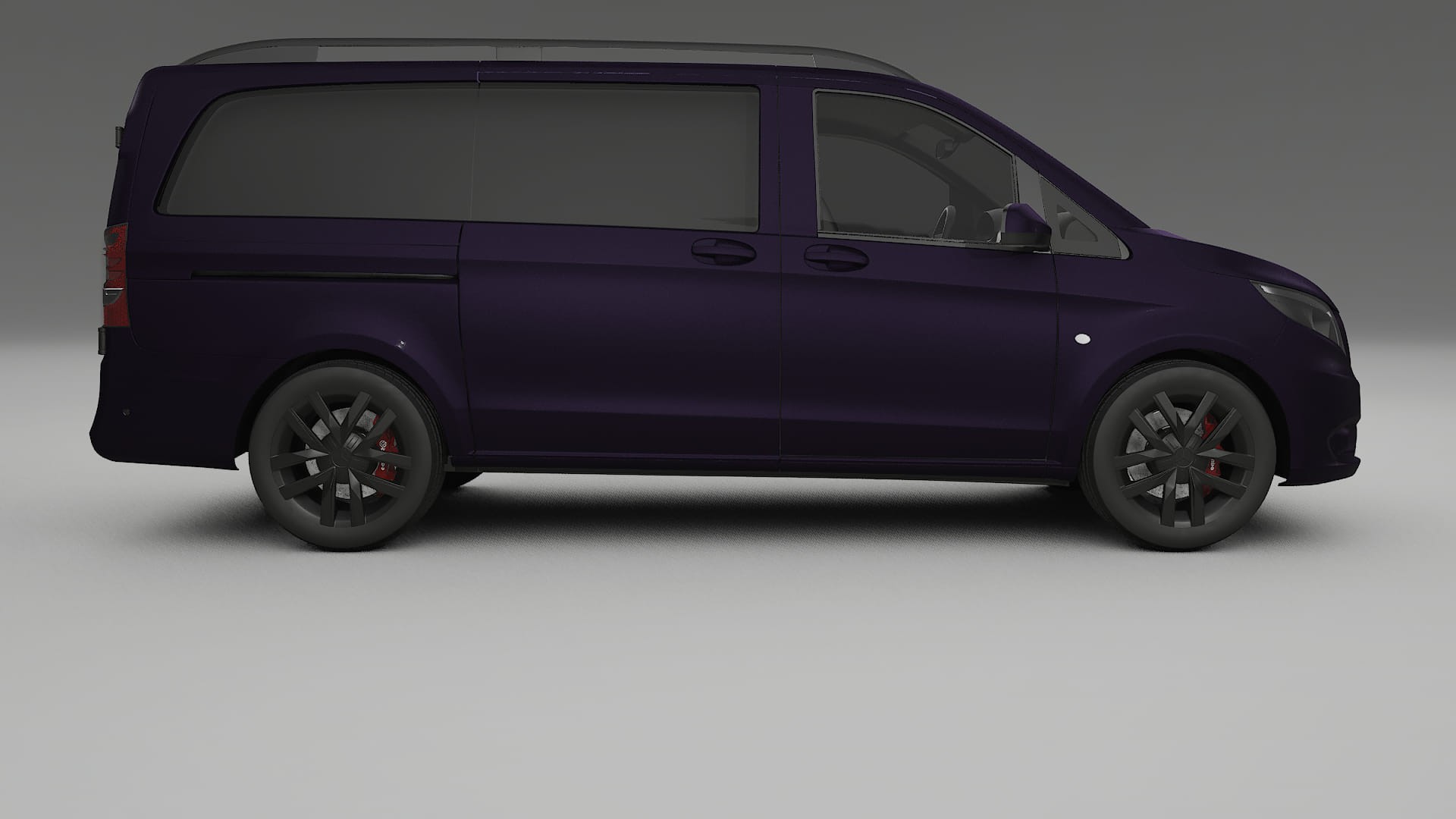Mercedes Vito Short W447 prefacelift pre LCI Film de Protecție pentru Vopsea TPU | VIOLET PPF cu Schimbare de Culoare – Kit C