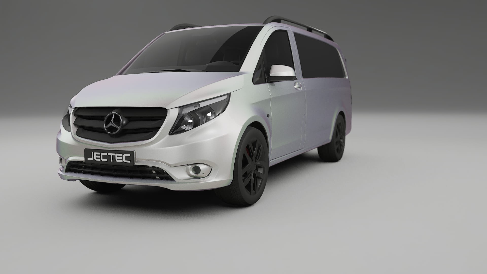 Mercedes Vito Short W447 prefacelift pre LCI Film de Protecție pentru Vopsea TPU | NEBULA PPF cu Schimbare de Culoare – Kit C