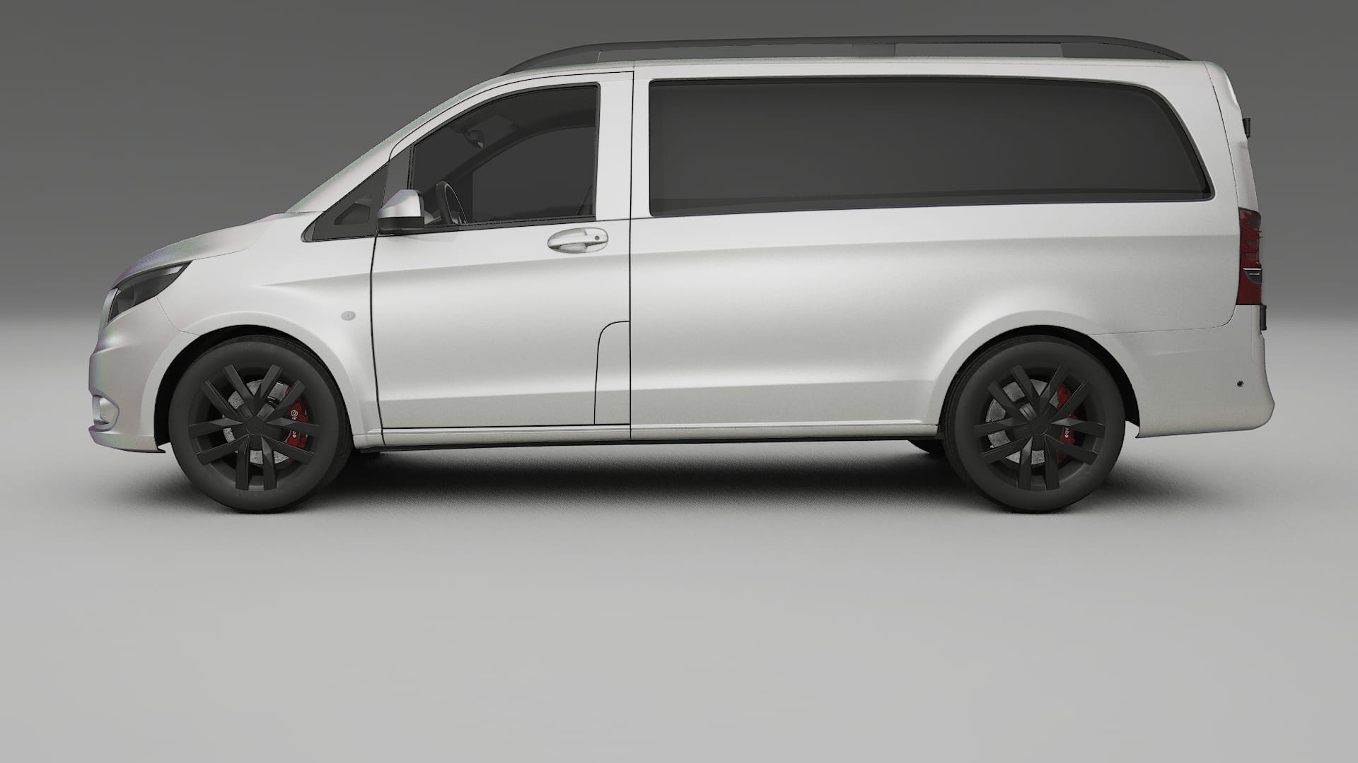 Mercedes Vito Short W447 prefacelift pre LCI Film de Protecție pentru Vopsea TPU | NEBULA PPF cu Schimbare de Culoare – Kit C