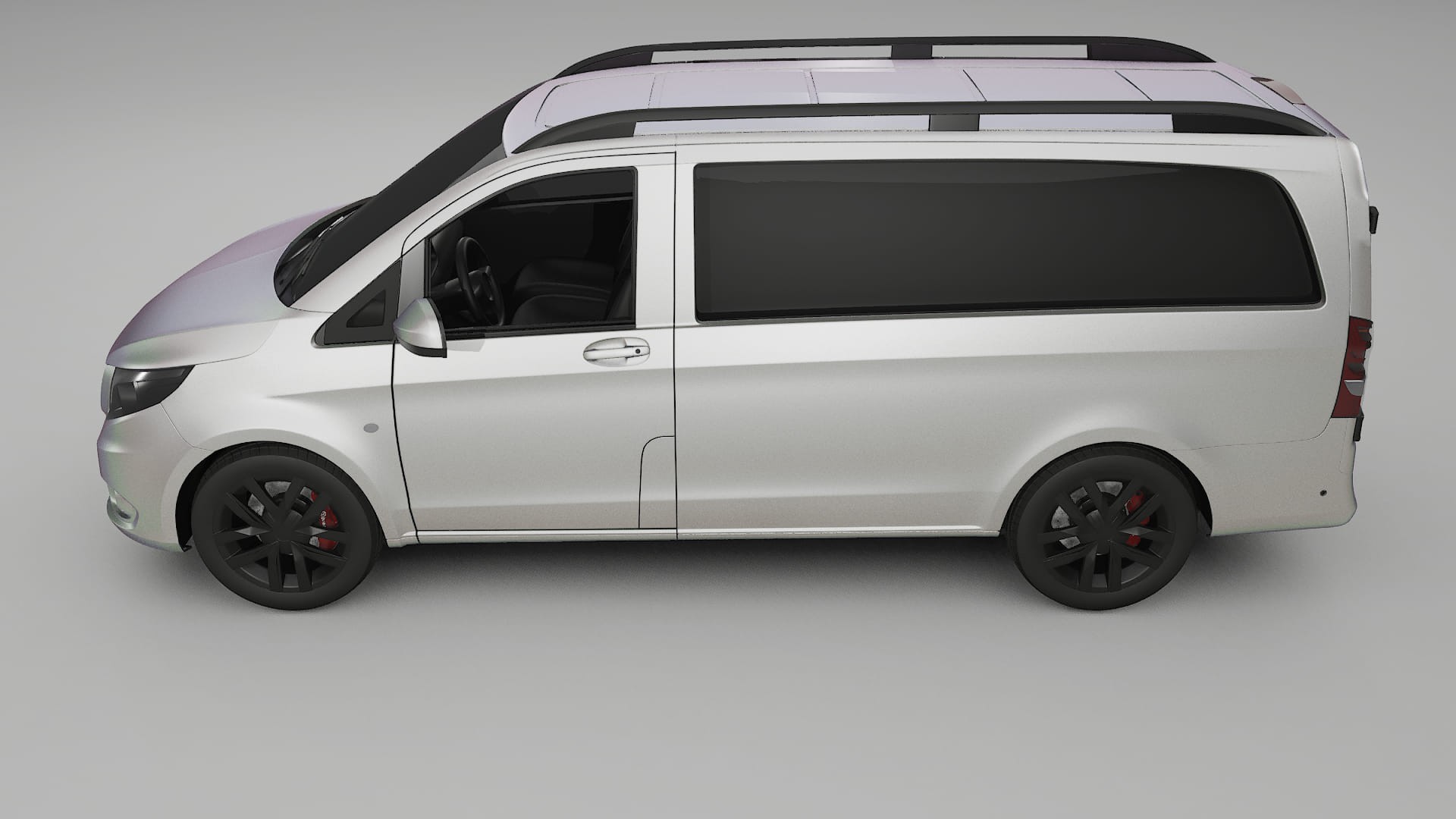Mercedes Vito Short W447 prefacelift pre LCI Film de Protecție pentru Vopsea TPU | NEBULA PPF cu Schimbare de Culoare – Kit C