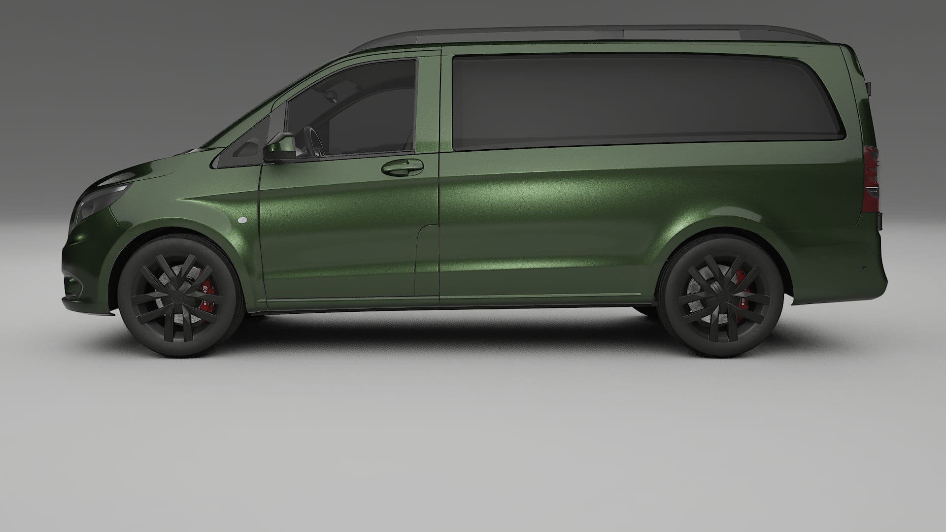 Mercedes Vito Short W447 prefacelift pre LCI Film de Protecție pentru Vopsea TPU | LAGOON PPF cu Schimbare de Culoare – Kit C