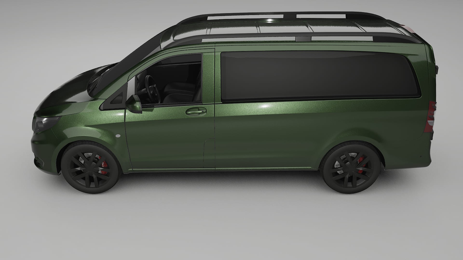 Mercedes Vito Short W447 prefacelift pre LCI Film de Protecție pentru Vopsea TPU | LAGOON PPF cu Schimbare de Culoare – Kit C