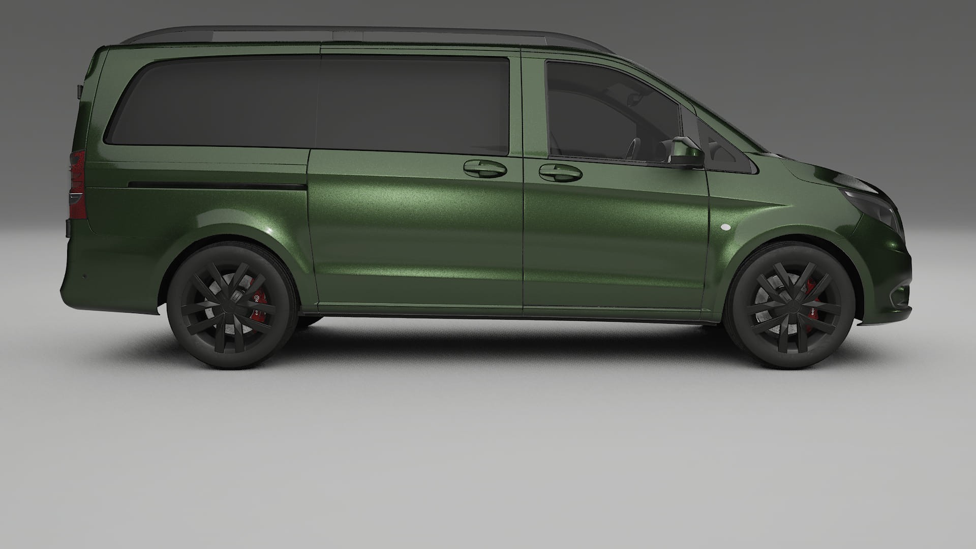 Mercedes Vito Short W447 prefacelift pre LCI Film de Protecție pentru Vopsea TPU | LAGOON PPF cu Schimbare de Culoare – Kit C