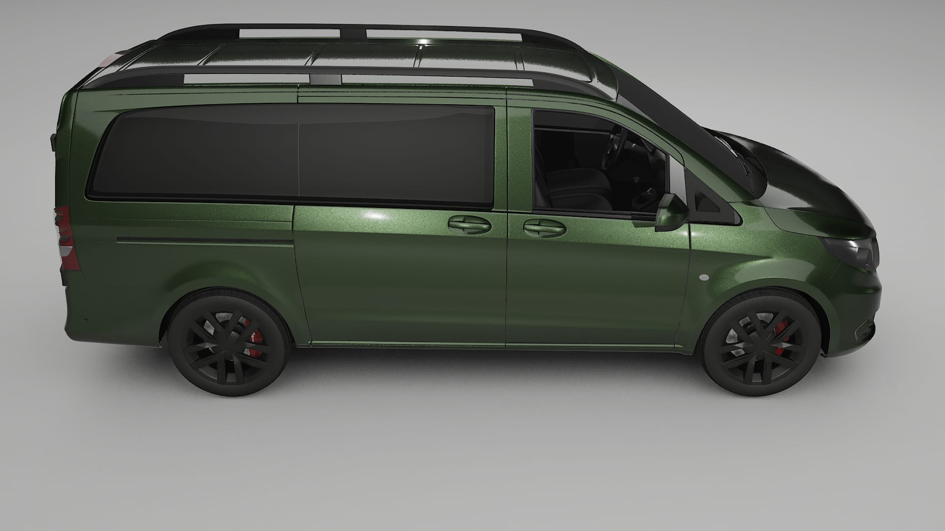 Mercedes Vito Short W447 prefacelift pre LCI Film de Protecție pentru Vopsea TPU | LAGOON PPF cu Schimbare de Culoare – Kit C