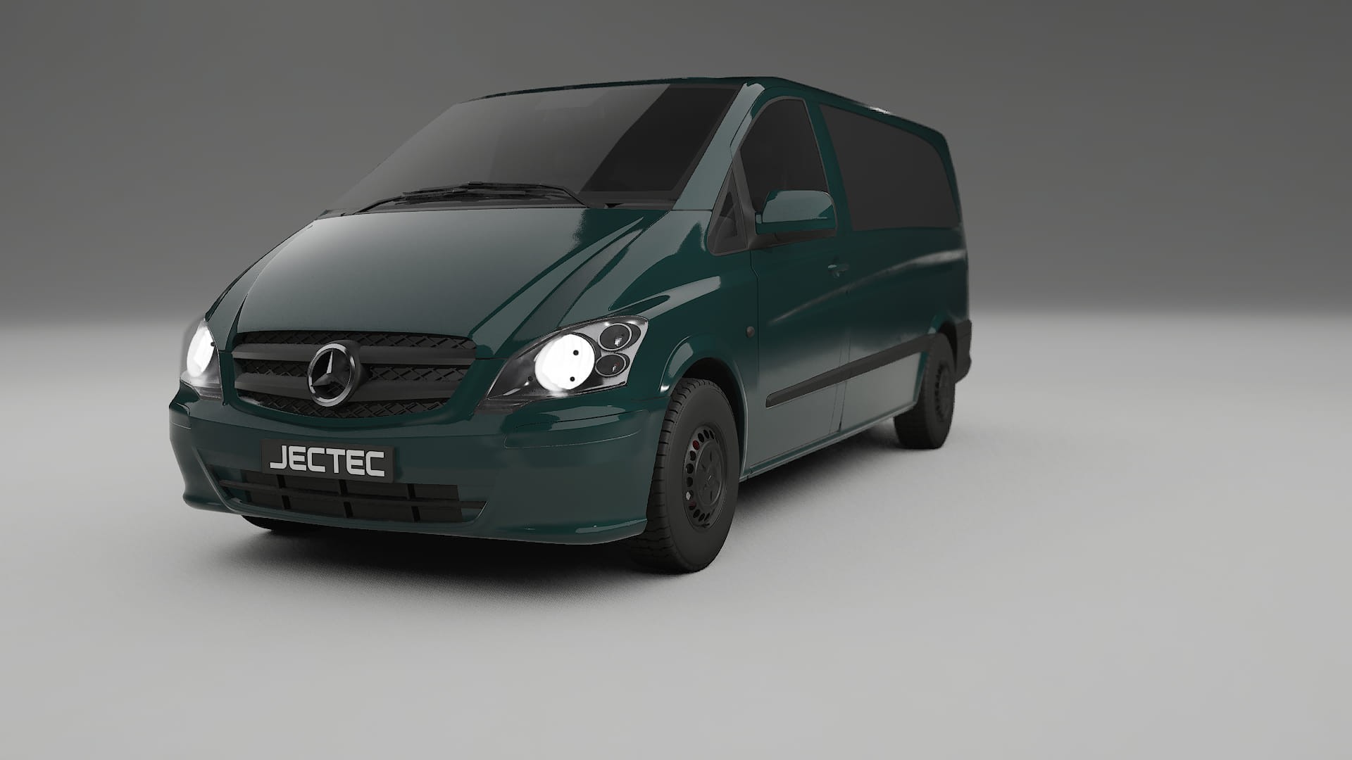 Mercedes Vito Short W639 facelift LCI Film de Protecție pentru Vopsea TPU | INFERNO PPF cu Schimbare de Culoare – Kit Complet