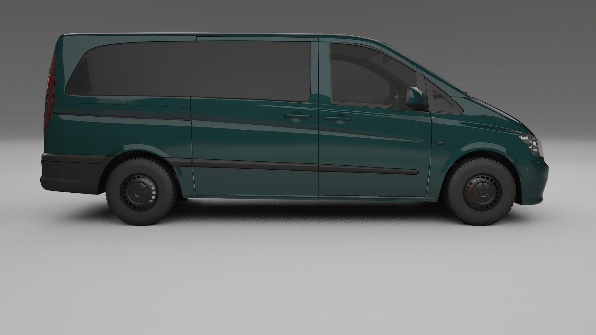 Mercedes Vito Short W639 facelift LCI Film de Protecție pentru Vopsea TPU | INFERNO PPF cu Schimbare de Culoare – Kit Complet