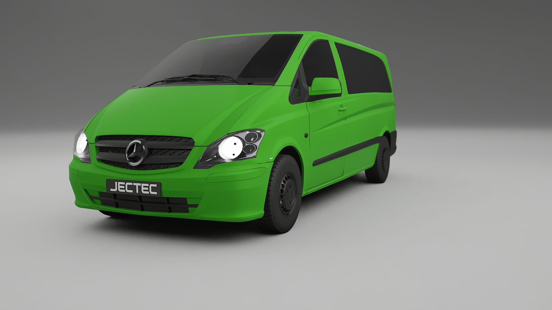 Mercedes Vito Short W639 facelift LCI Film de Protecție pentru Vopsea TPU | VENOM PPF cu Schimbare de Culoare – Kit Complet P