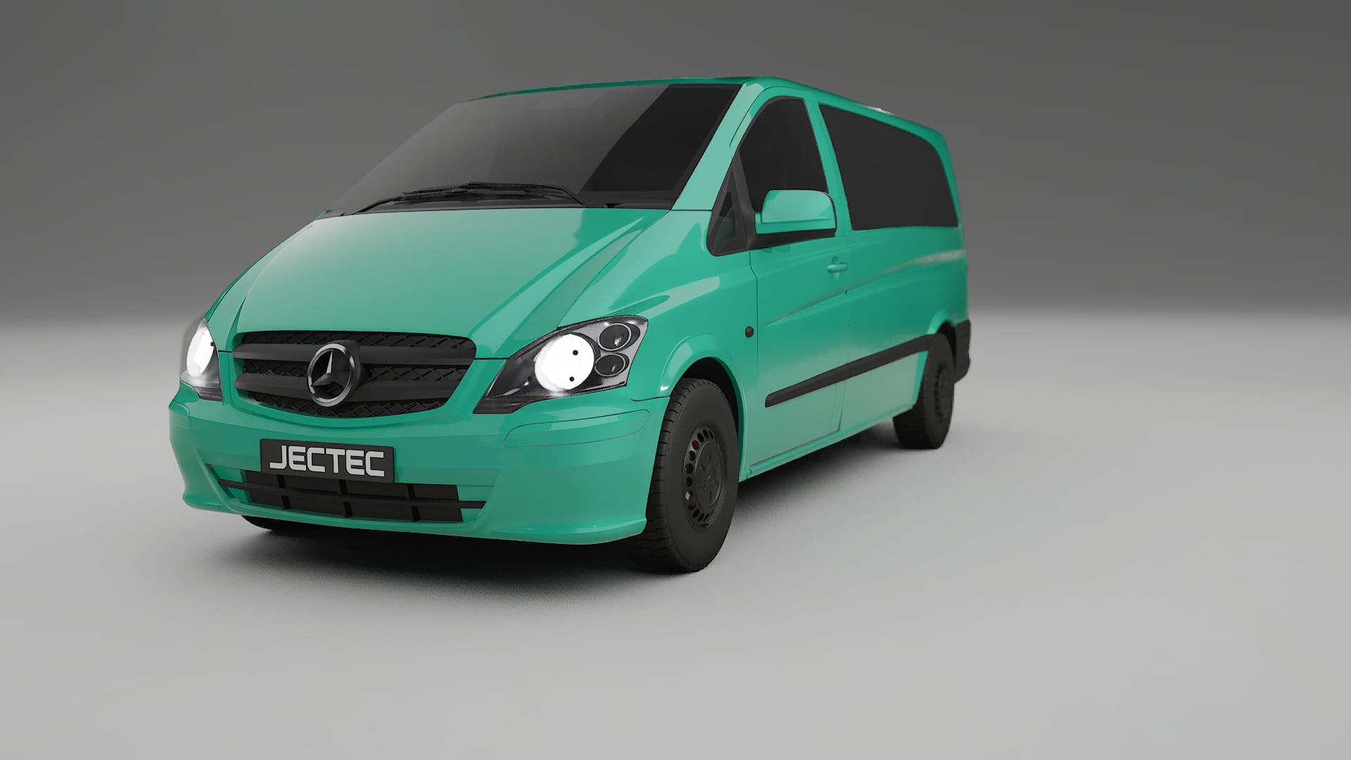 Mercedes Vito Short W639 facelift LCI Film de Protecție pentru Vopsea TPU | JEWEL PPF cu Schimbare de Culoare – Kit Complet P
