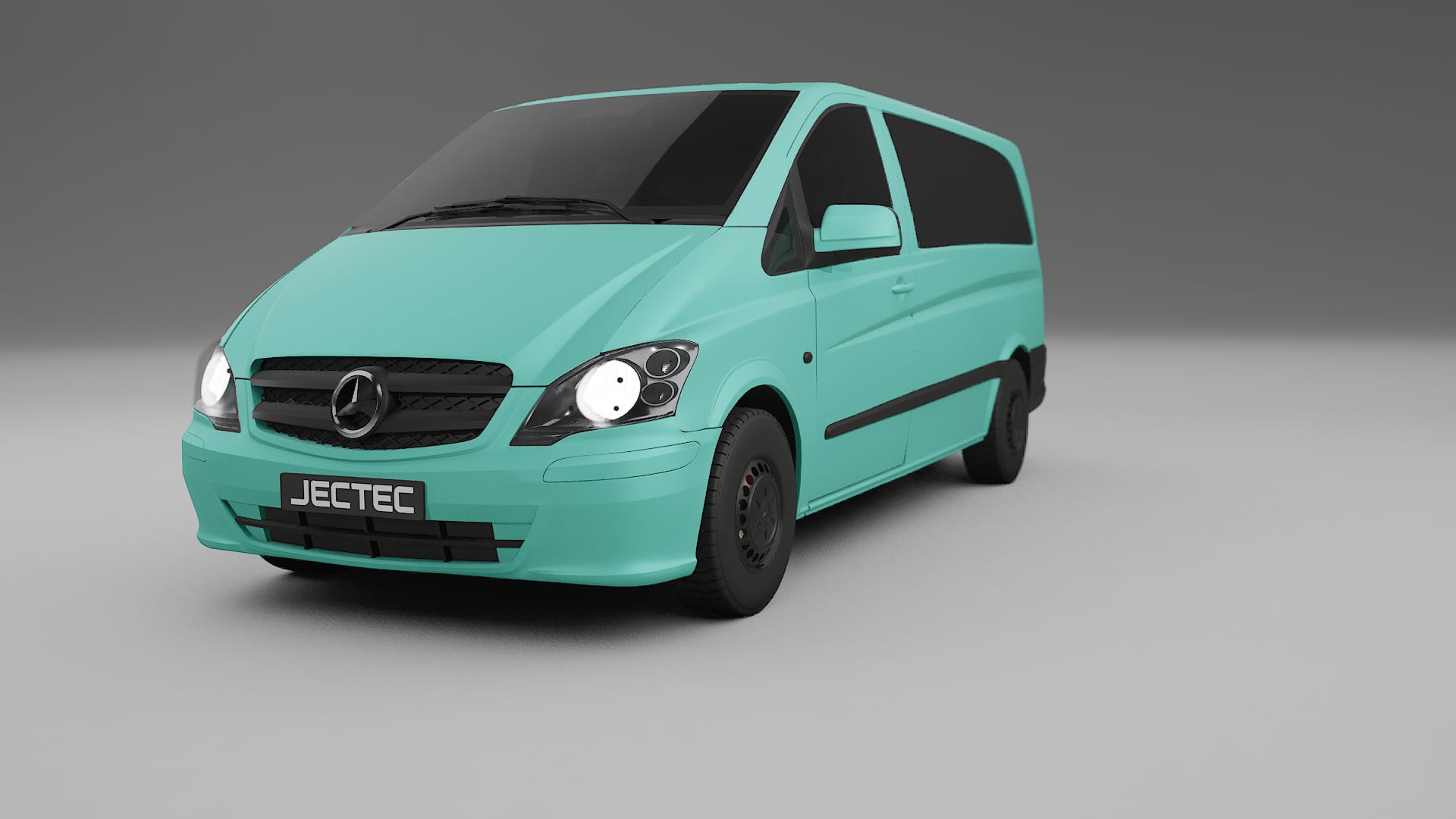 Mercedes Vito Short W639 facelift LCI Film de Protecție pentru Vopsea TPU | FROST PPF cu Schimbare de Culoare – Kit Complet P
