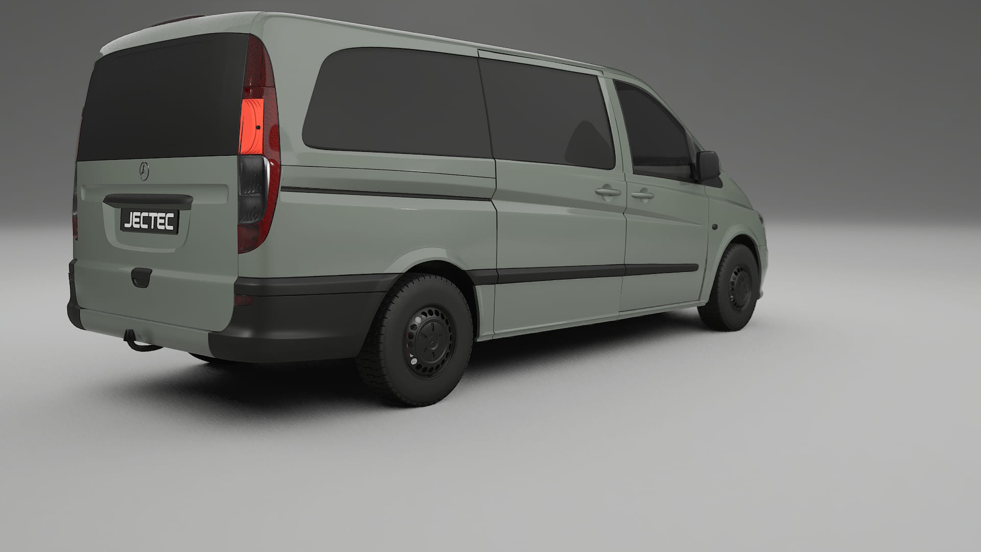 Mercedes Vito Short W639 facelift LCI Film de Protecție pentru Vopsea TPU | SLATE PPF cu Schimbare de Culoare – Kit Complet P