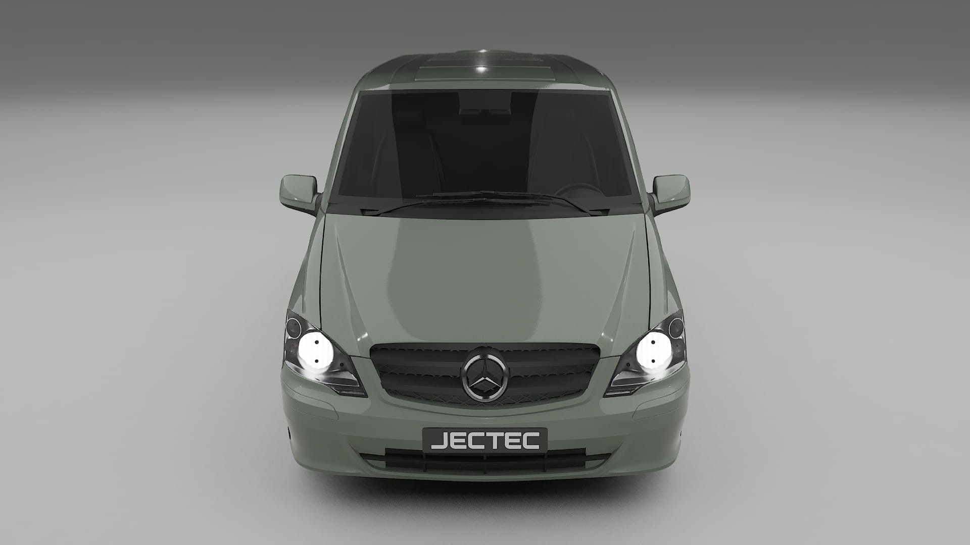 Mercedes Vito Short W639 facelift LCI Film de Protecție pentru Vopsea TPU | SLATE PPF cu Schimbare de Culoare – Kit Complet P