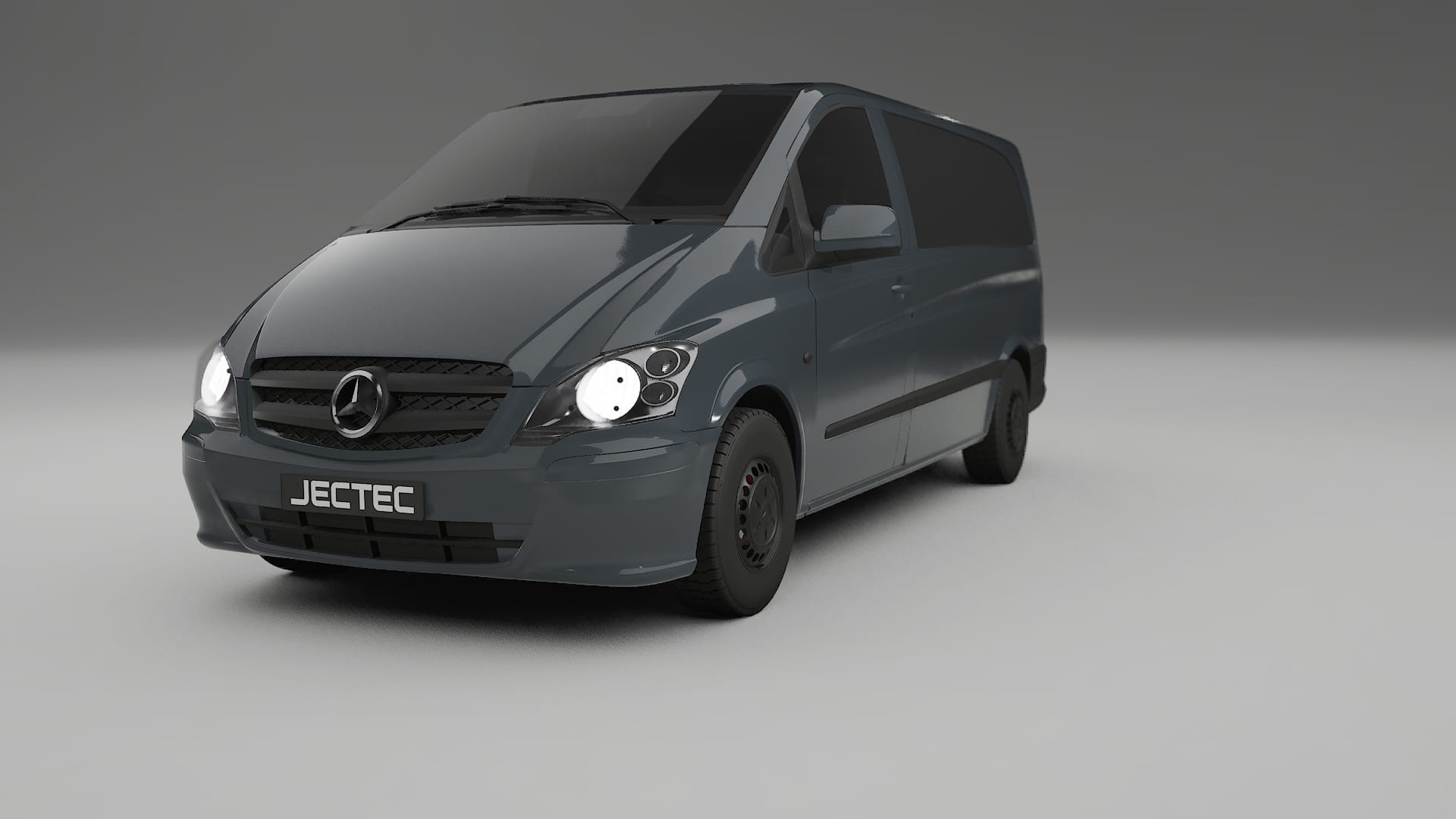 Mercedes Vito Short W639 facelift LCI Film de Protecție pentru Vopsea TPU | GRANITE PPF cu Schimbare de Culoare – Kit Complet