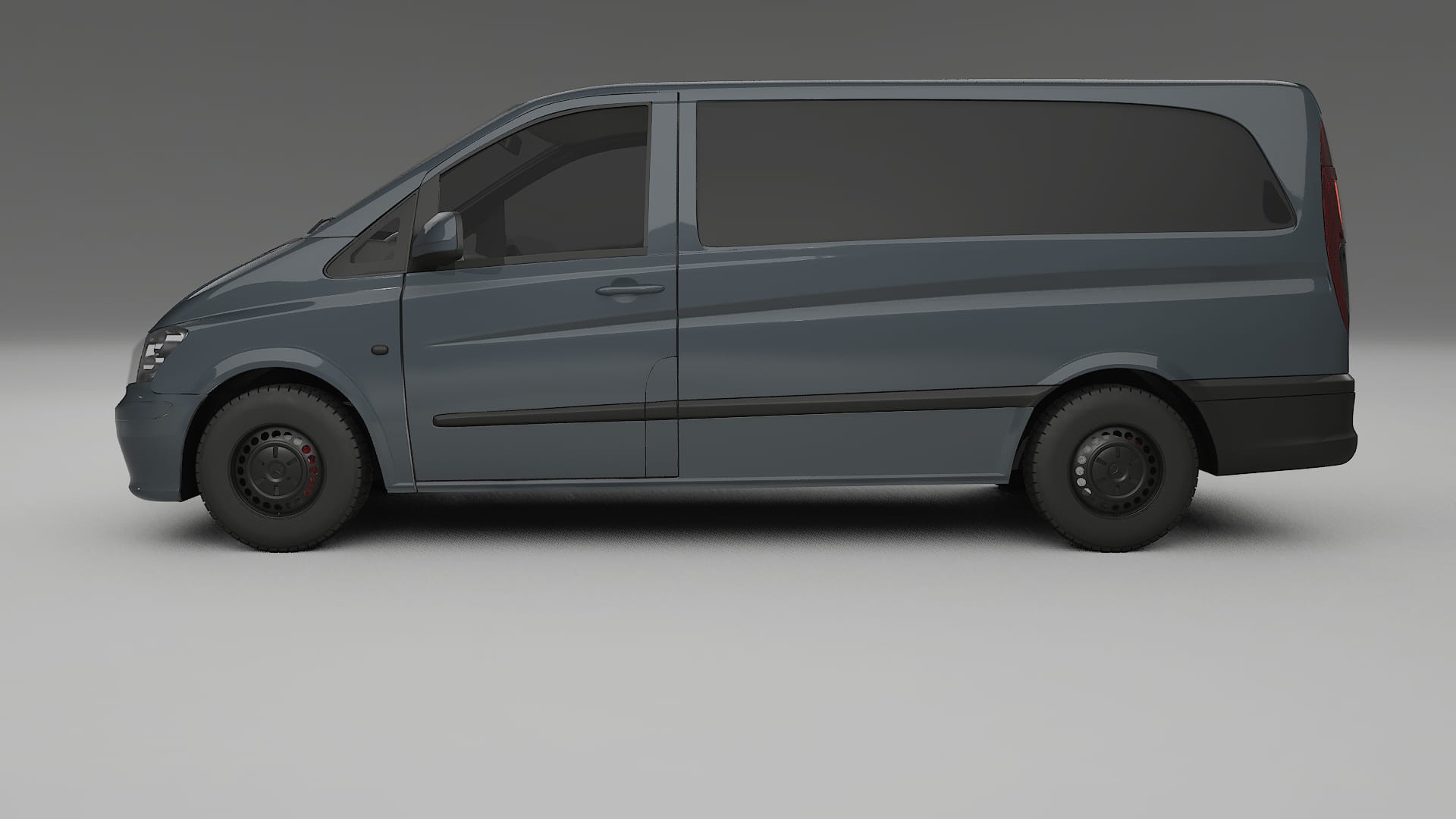 Mercedes Vito Short W639 facelift LCI Film de Protecție pentru Vopsea TPU | GRANITE PPF cu Schimbare de Culoare – Kit Complet