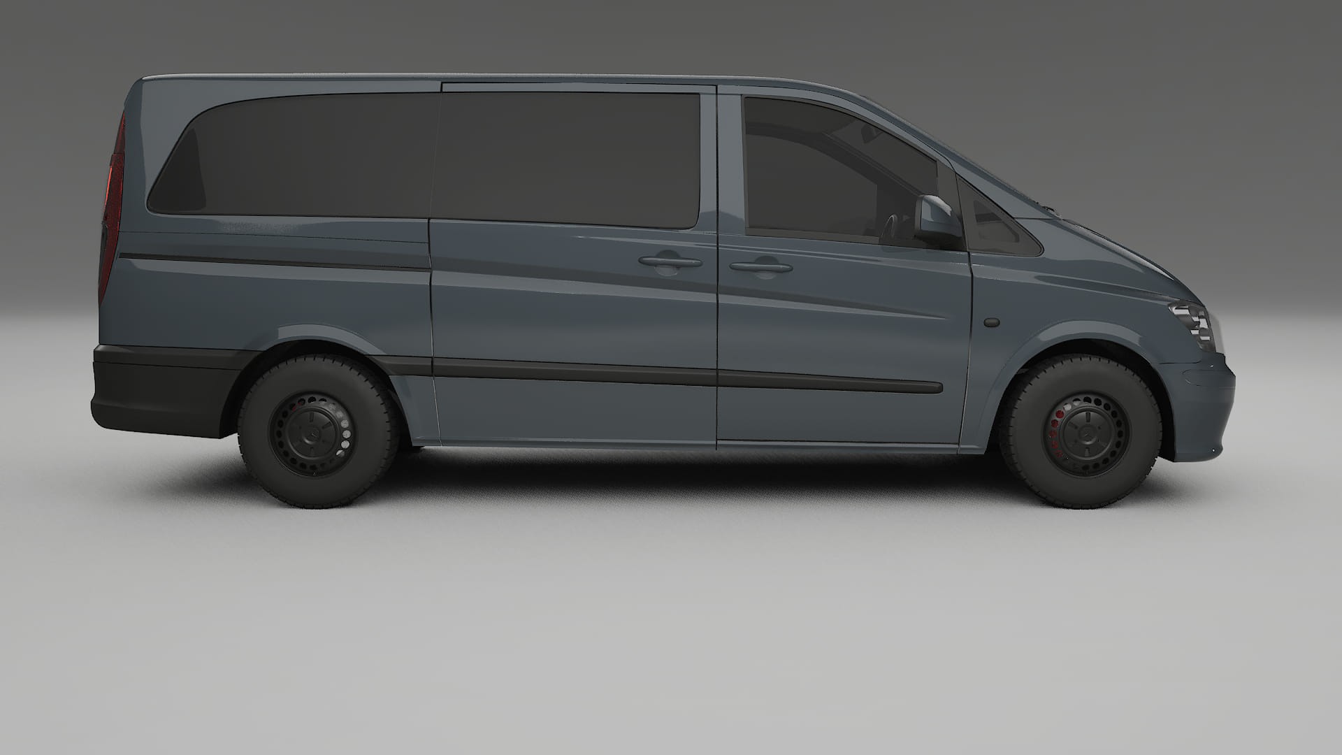 Mercedes Vito Short W639 facelift LCI Film de Protecție pentru Vopsea TPU | GRANITE PPF cu Schimbare de Culoare – Kit Complet