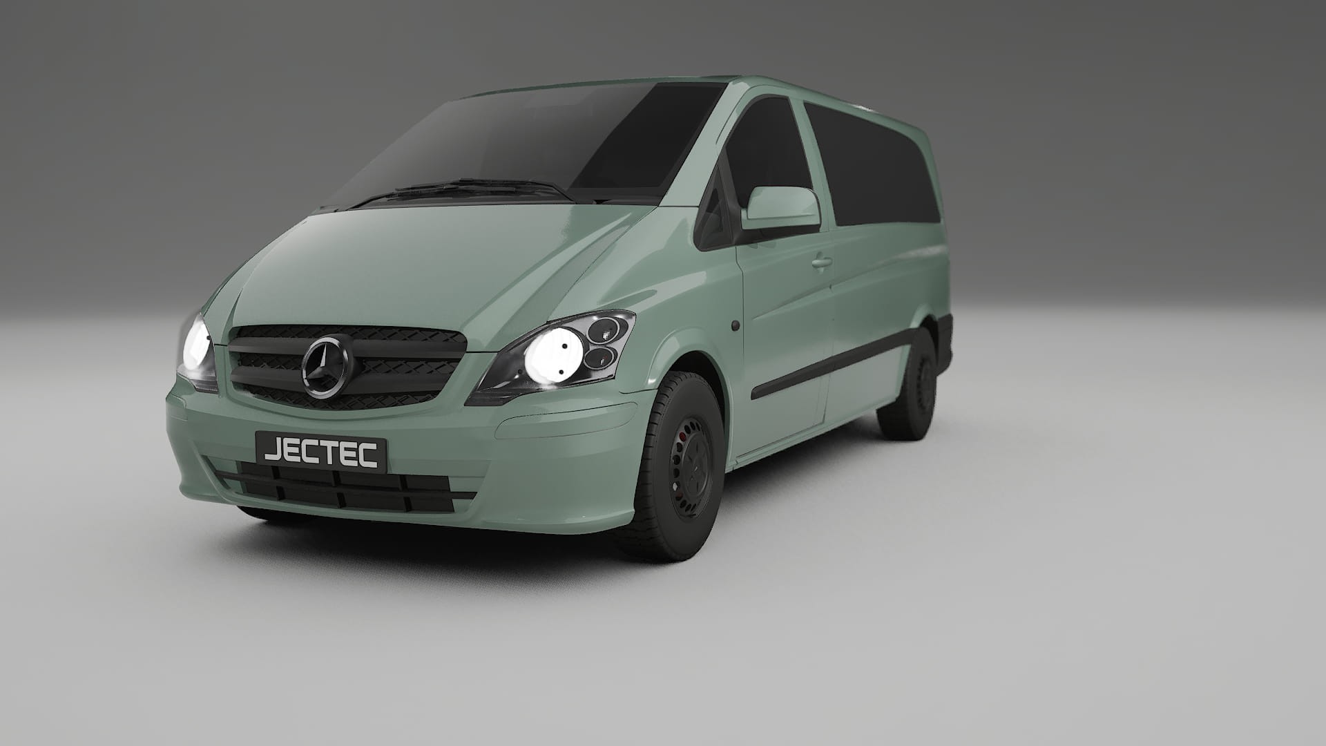 Mercedes Vito Short W639 facelift LCI Film de Protecție pentru Vopsea TPU | CINDER PPF cu Schimbare de Culoare – Kit Complet 