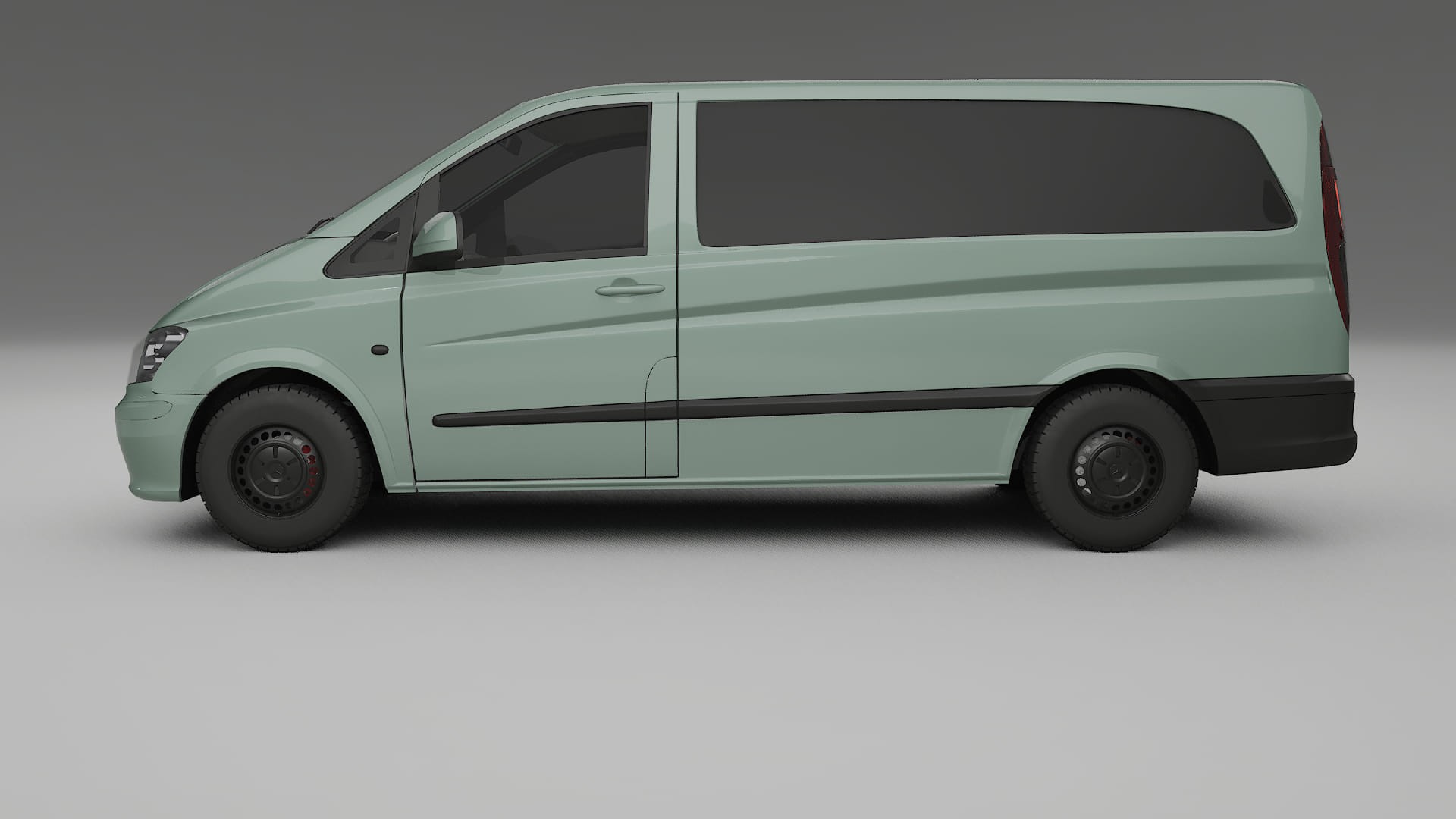 Mercedes Vito Short W639 facelift LCI Film de Protecție pentru Vopsea TPU | CINDER PPF cu Schimbare de Culoare – Kit Complet 
