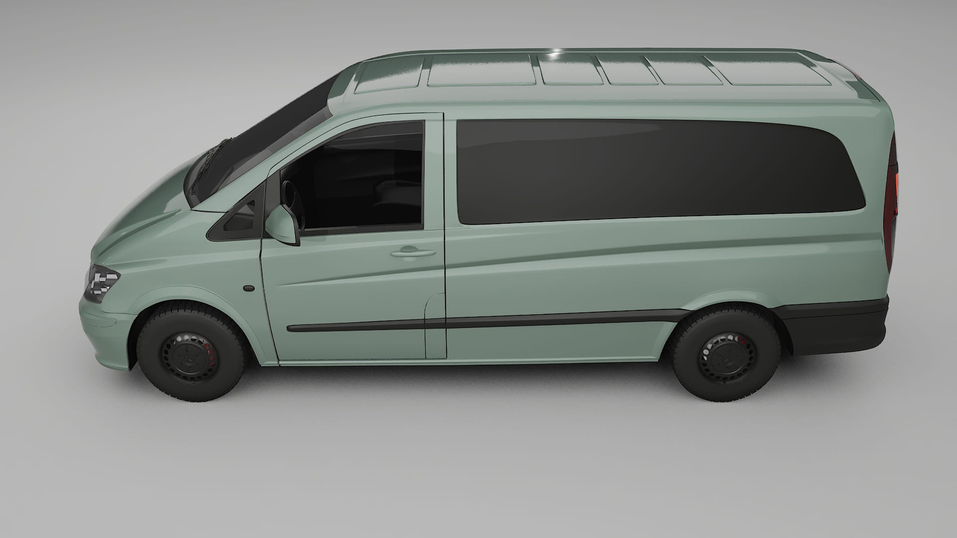 Mercedes Vito Short W639 facelift LCI Film de Protecție pentru Vopsea TPU | CINDER PPF cu Schimbare de Culoare – Kit Complet 