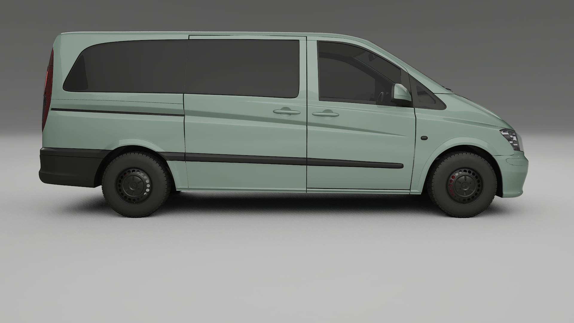 Mercedes Vito Short W639 facelift LCI Film de Protecție pentru Vopsea TPU | CINDER PPF cu Schimbare de Culoare – Kit Complet 