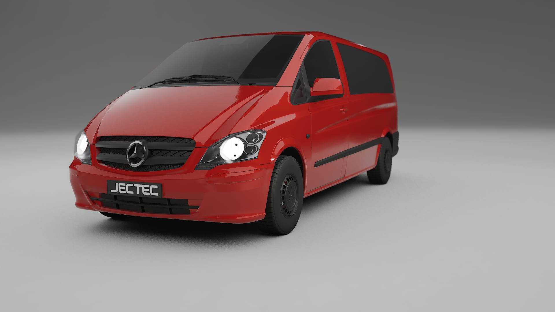 Mercedes Vito Short W639 facelift LCI Film de Protecție pentru Vopsea TPU | BLAZE PPF cu Schimbare de Culoare – Kit Complet P