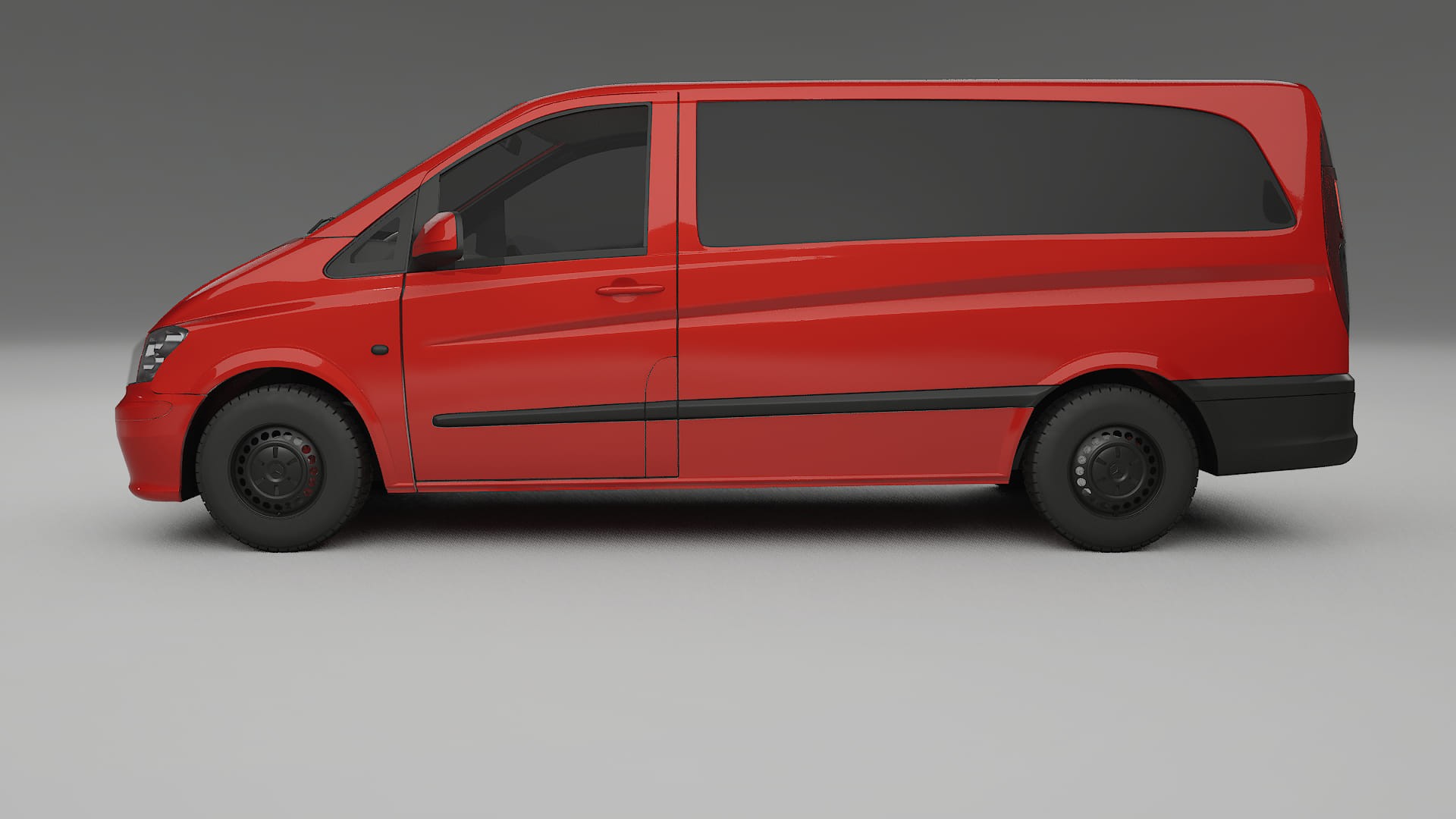 Mercedes Vito Short W639 facelift LCI Film de Protecție pentru Vopsea TPU | BLAZE PPF cu Schimbare de Culoare – Kit Complet P