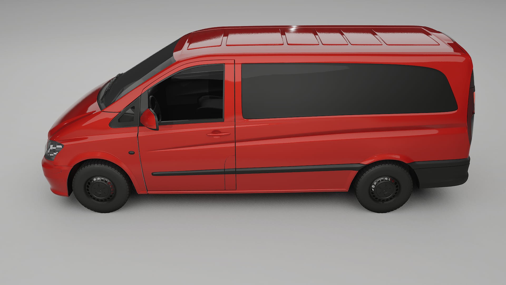 Mercedes Vito Short W639 facelift LCI Film de Protecție pentru Vopsea TPU | BLAZE PPF cu Schimbare de Culoare – Kit Complet P