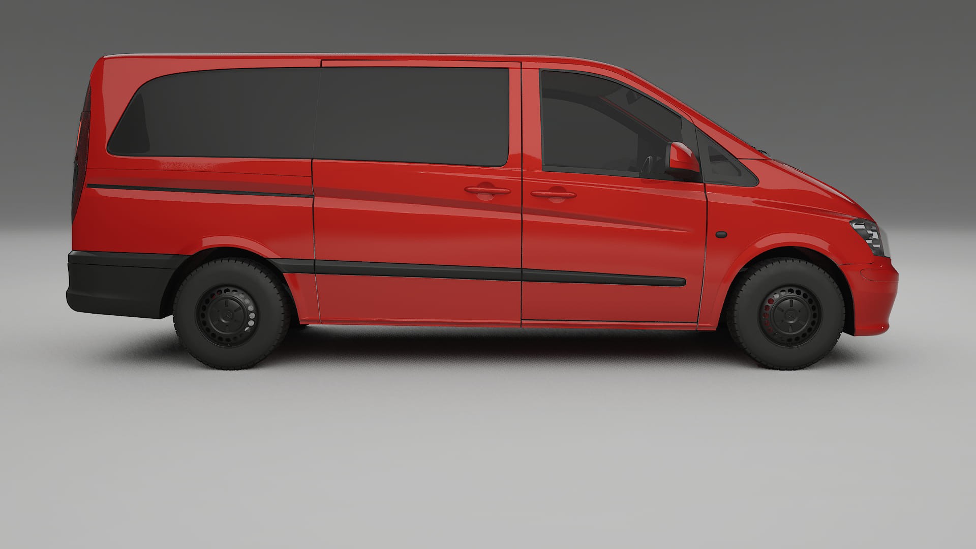 Mercedes Vito Short W639 facelift LCI Film de Protecție pentru Vopsea TPU | BLAZE PPF cu Schimbare de Culoare – Kit Complet P