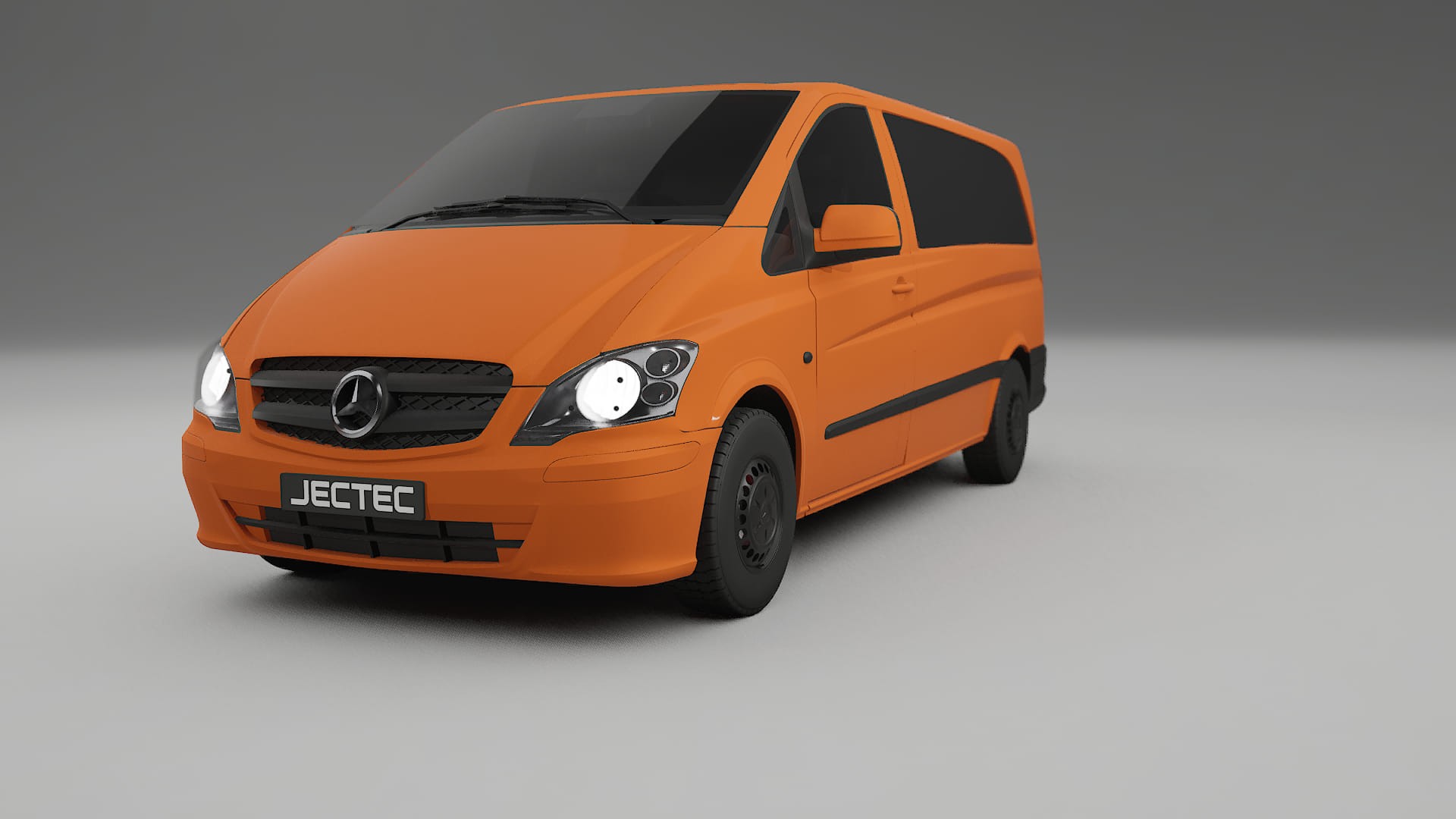 Mercedes Vito Short W639 facelift LCI Film de Protecție pentru Vopsea TPU | ROCKET PPF cu Schimbare de Culoare – Kit Complet 