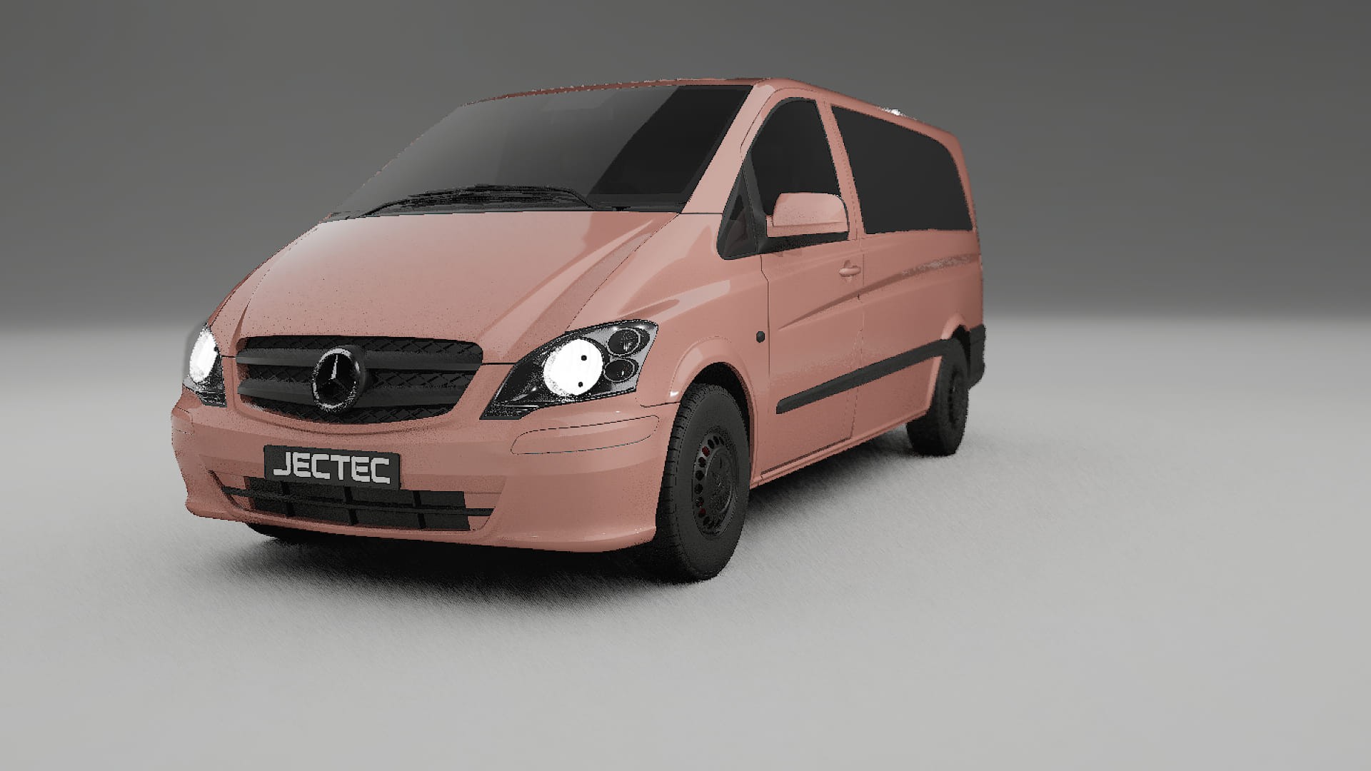 Mercedes Vito Short W639 facelift LCI Film de Protecție pentru Vopsea TPU | BLUSH PPF cu Schimbare de Culoare – Kit Complet P