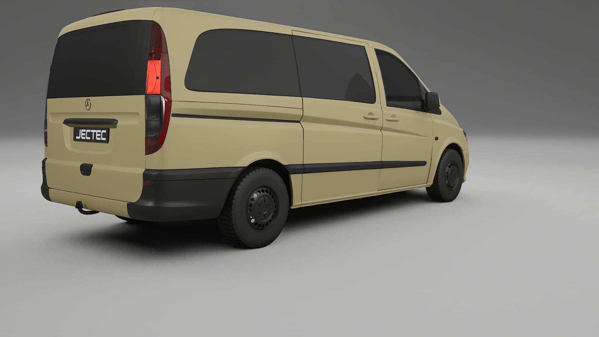 Mercedes Vito Short W639 facelift LCI Film de Protecție pentru Vopsea TPU | SAND PPF cu Schimbare de Culoare – Kit Complet Pr