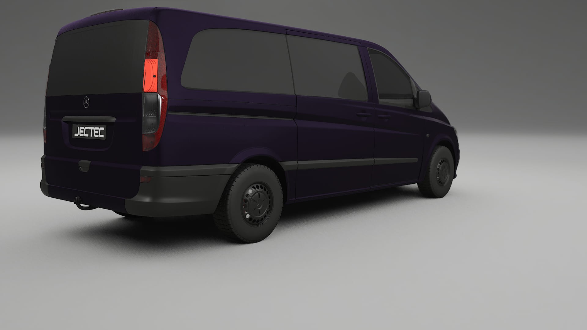 Mercedes Vito Short W639 facelift LCI Film de Protecție pentru Vopsea TPU | VIOLET PPF cu Schimbare de Culoare – Kit Complet 
