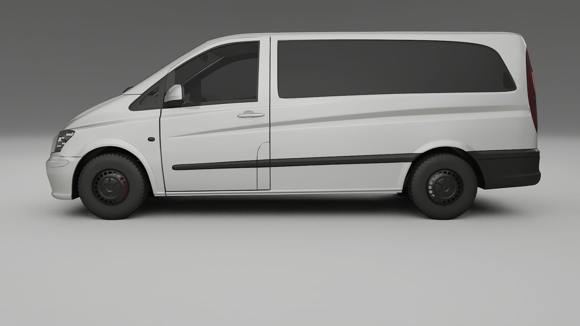 Mercedes Vito Short W639 facelift LCI Film de Protecție pentru Vopsea TPU | PEARL PPF cu Schimbare de Culoare – Kit Complet P