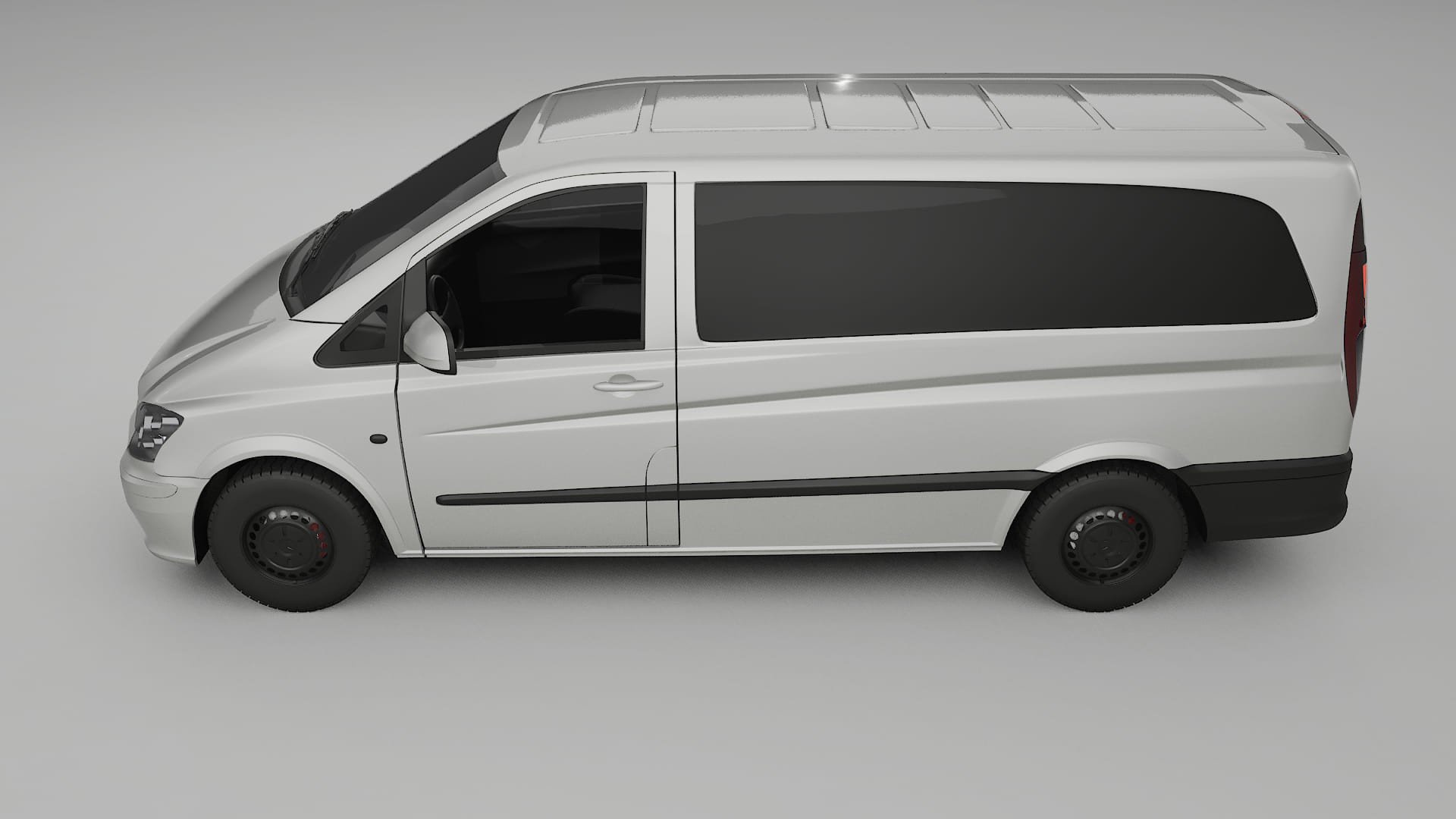 Mercedes Vito Short W639 facelift LCI Film de Protecție pentru Vopsea TPU | PEARL PPF cu Schimbare de Culoare – Kit Complet P