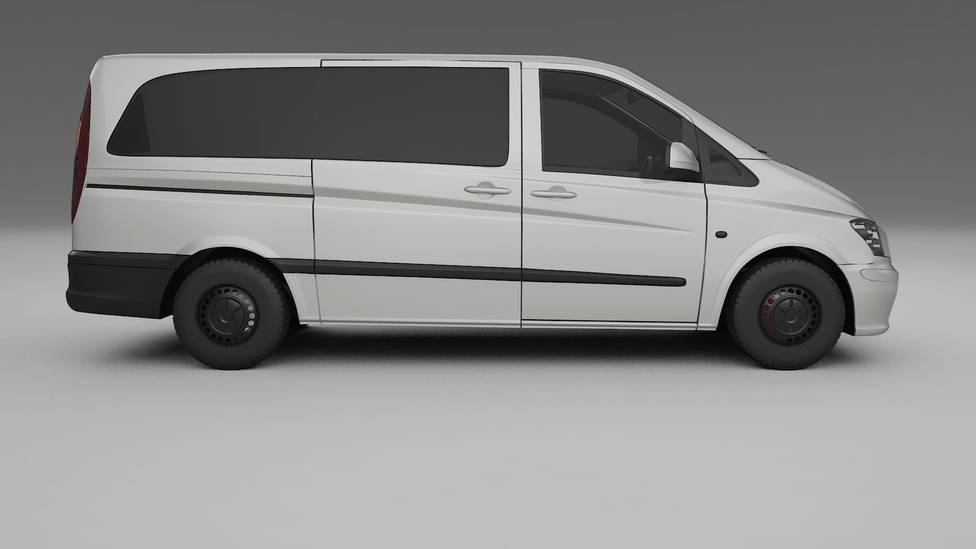 Mercedes Vito Short W639 facelift LCI Film de Protecție pentru Vopsea TPU | PEARL PPF cu Schimbare de Culoare – Kit Complet P