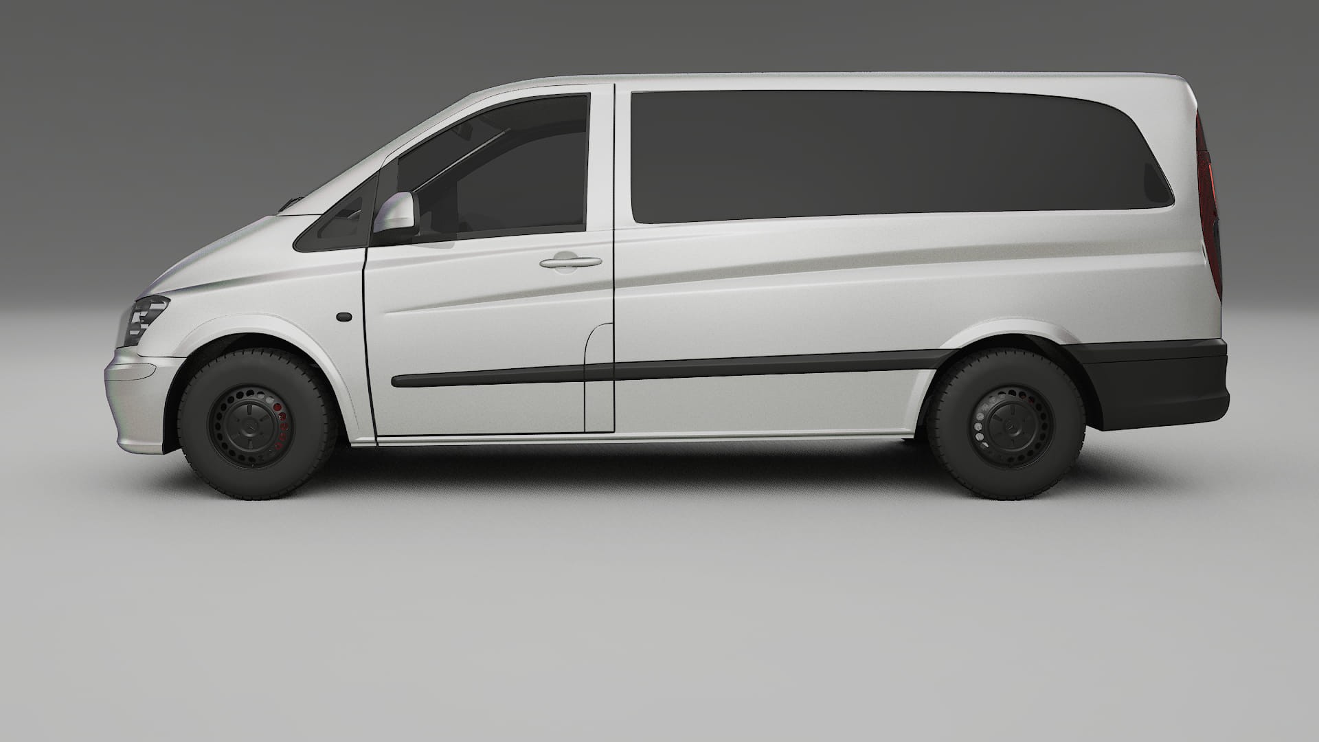 Mercedes Vito Short W639 facelift LCI Film de Protecție pentru Vopsea TPU | NEBULA PPF cu Schimbare de Culoare – Kit Complet 