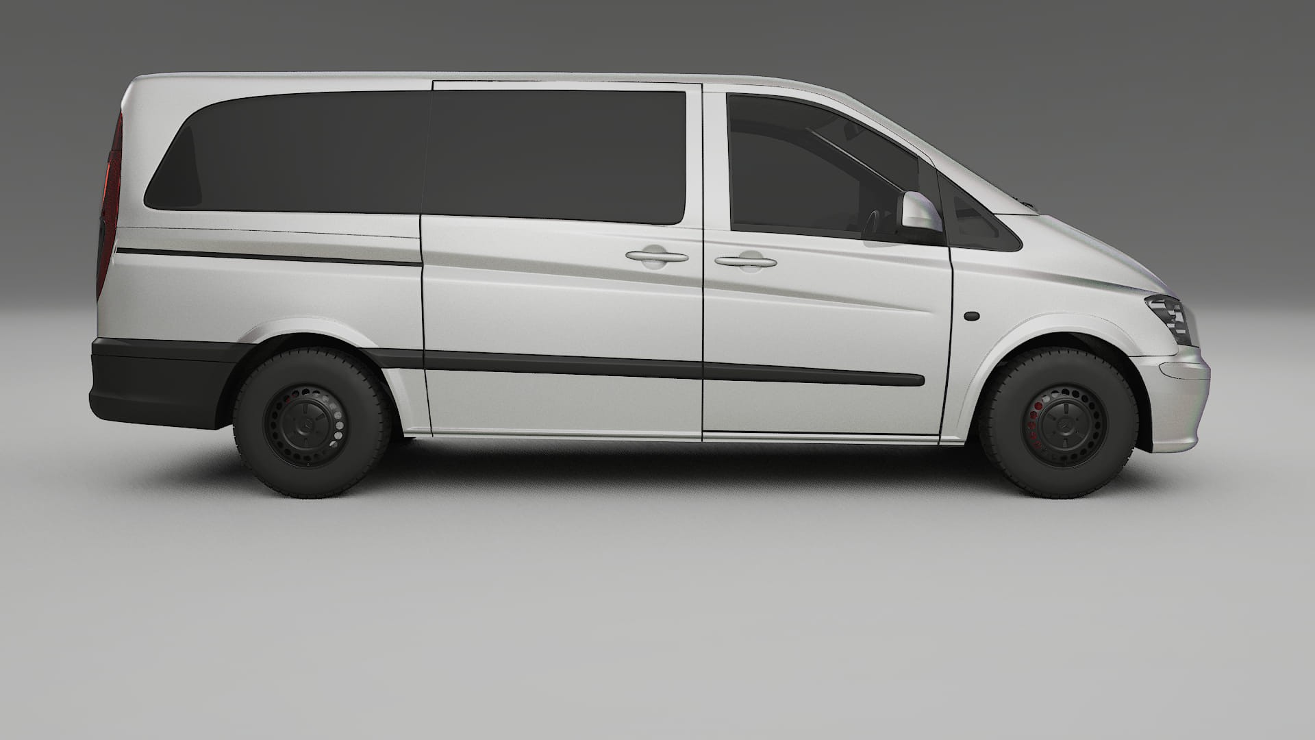 Mercedes Vito Short W639 facelift LCI Film de Protecție pentru Vopsea TPU | NEBULA PPF cu Schimbare de Culoare – Kit Complet 