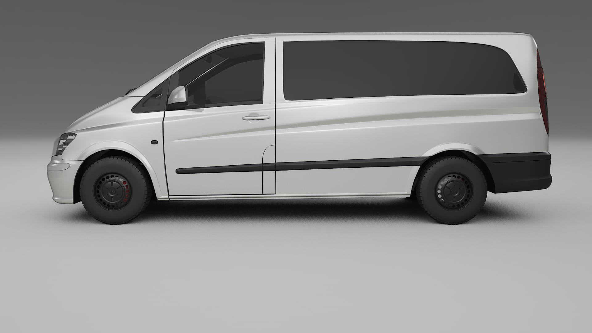 Mercedes Vito Short W639 facelift LCI Film de Protecție pentru Vopsea TPU | OPAL PPF cu Schimbare de Culoare – Kit Complet Pr