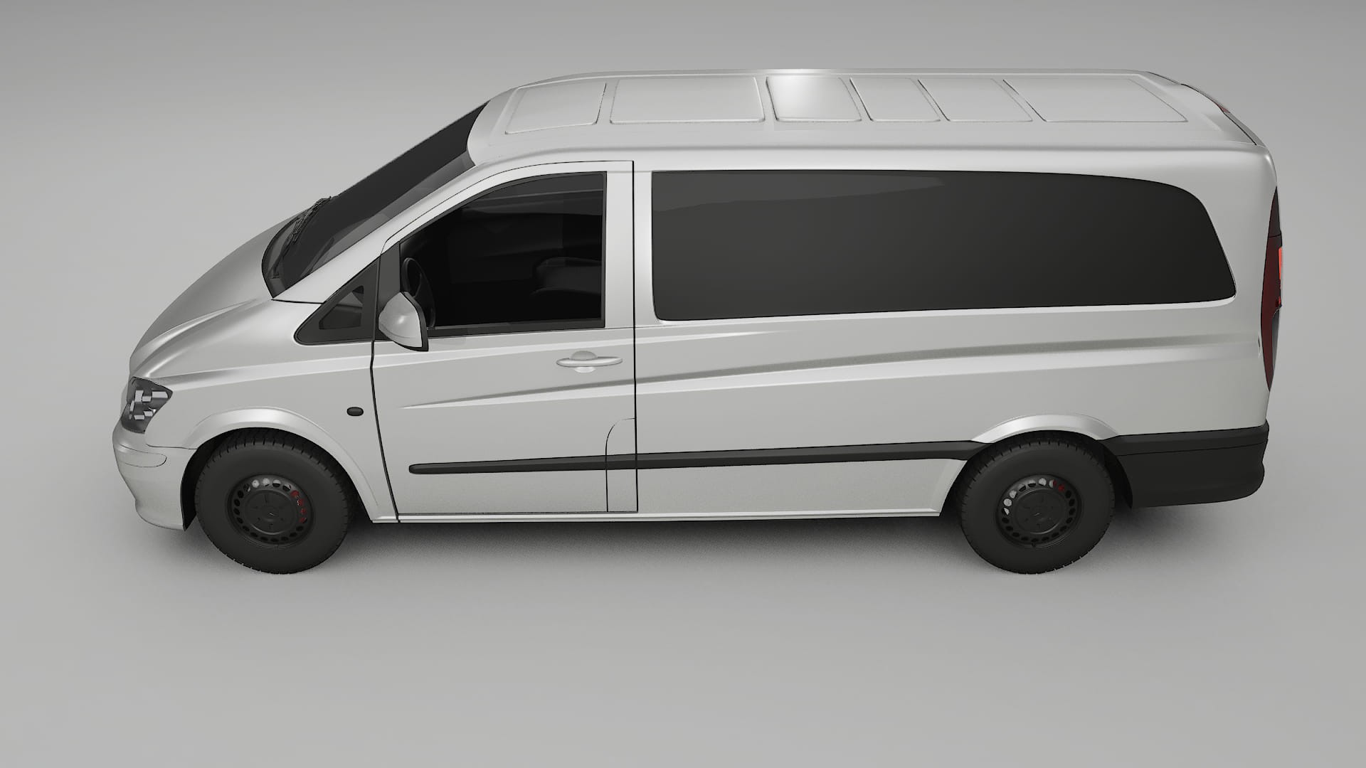 Mercedes Vito Short W639 facelift LCI Film de Protecție pentru Vopsea TPU | OPAL PPF cu Schimbare de Culoare – Kit Complet Pr