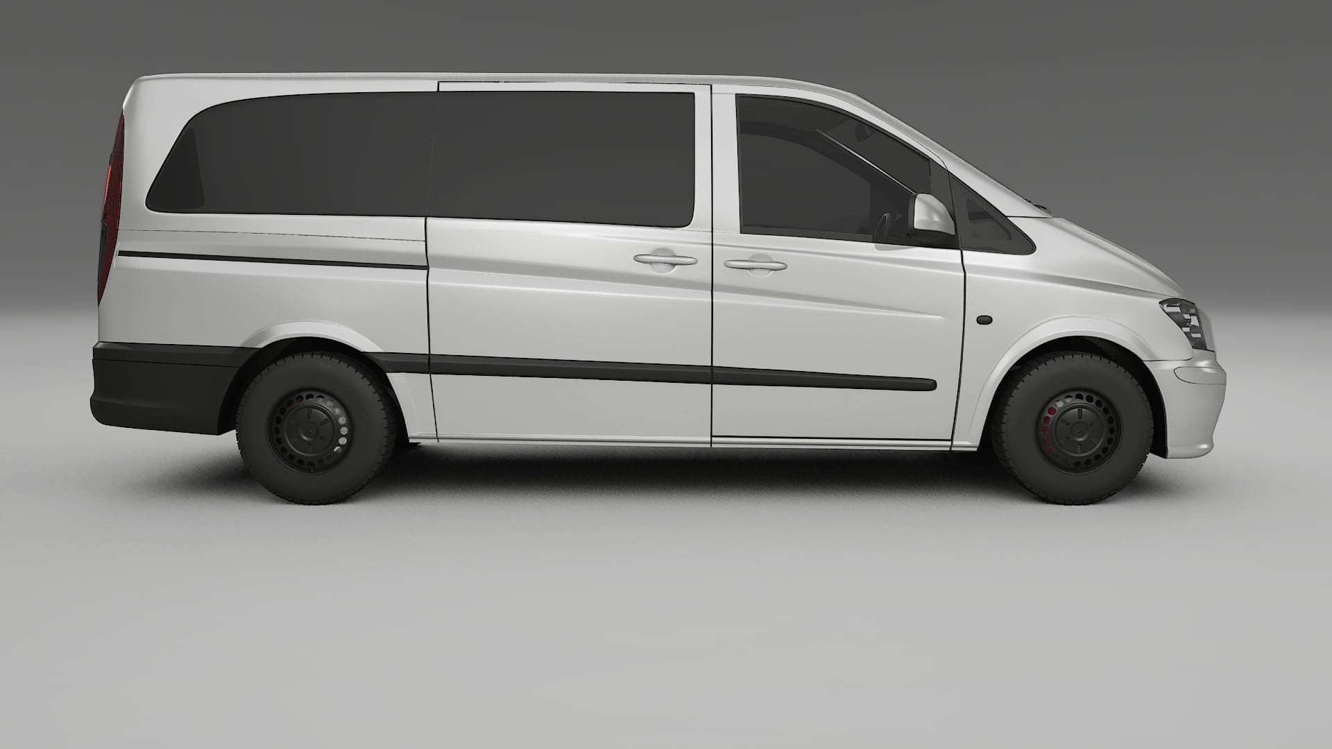 Mercedes Vito Short W639 facelift LCI Film de Protecție pentru Vopsea TPU | OPAL PPF cu Schimbare de Culoare – Kit Complet Pr
