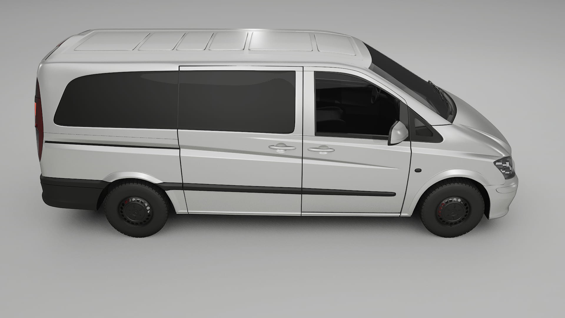 Mercedes Vito Short W639 facelift LCI Film de Protecție pentru Vopsea TPU | OPAL PPF cu Schimbare de Culoare – Kit Complet Pr