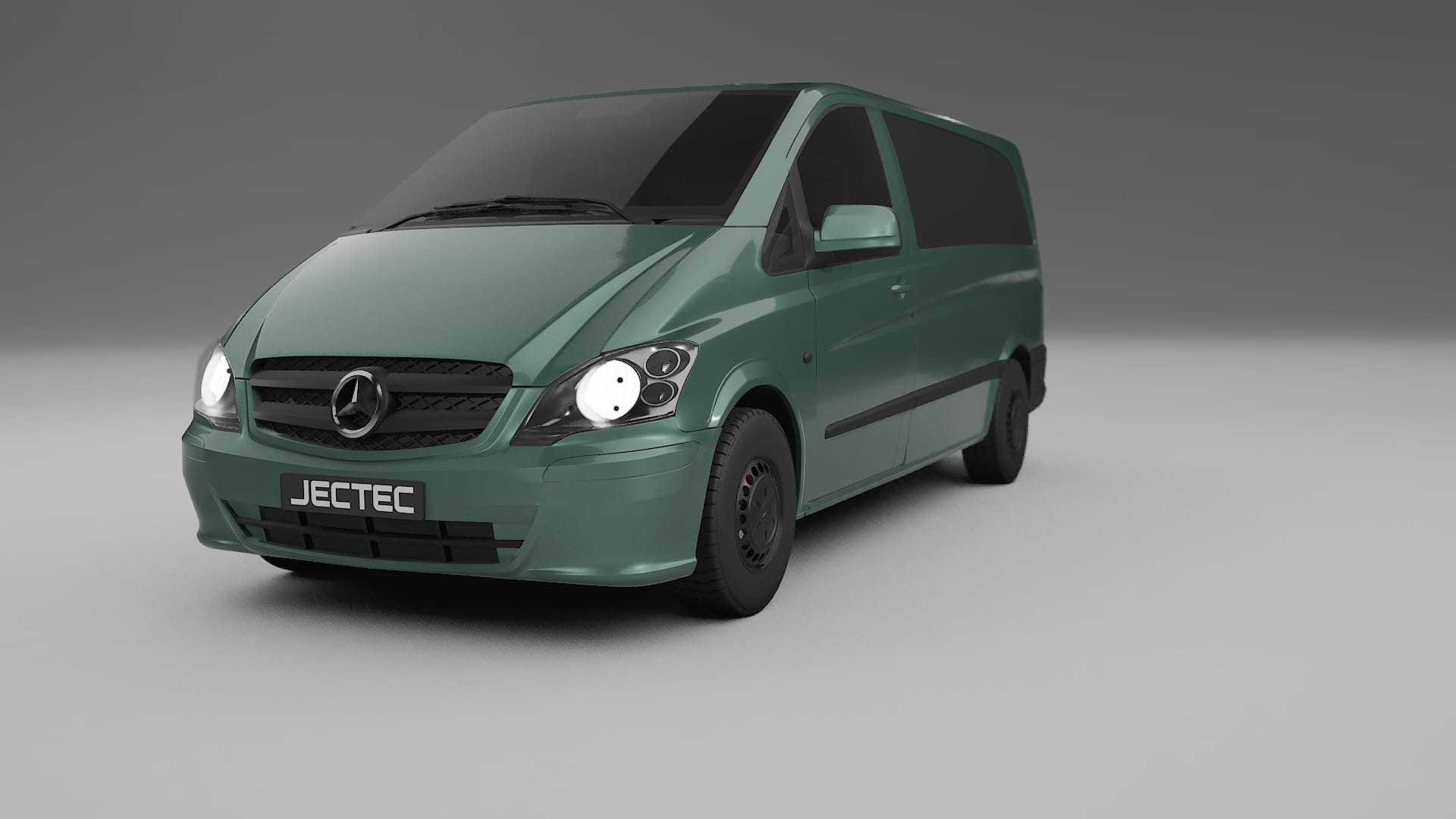Mercedes Vito Short W639 facelift LCI Film de Protecție pentru Vopsea TPU | EVERGREEN PPF cu Schimbare de Culoare – Kit Compl