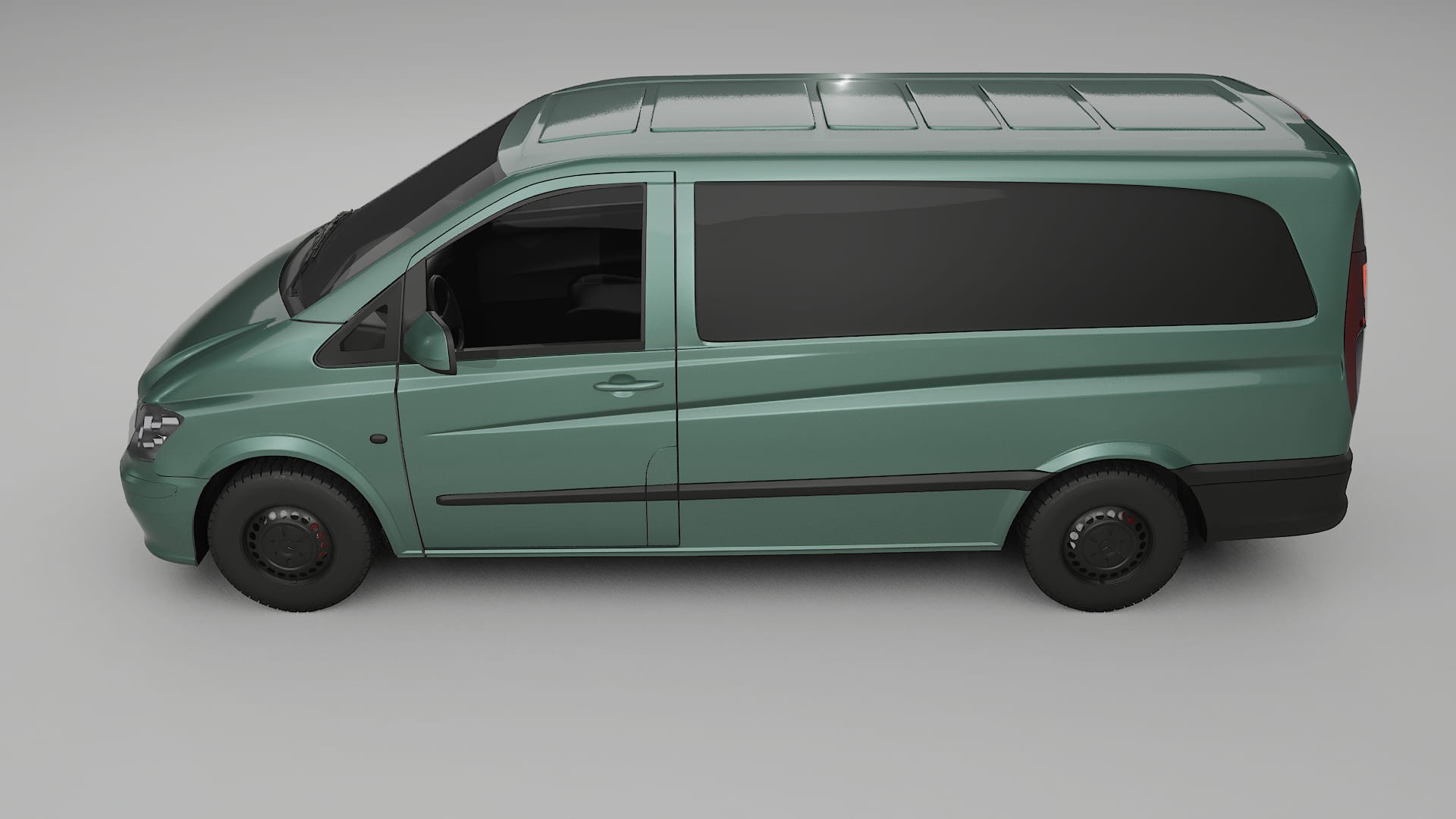 Mercedes Vito Short W639 facelift LCI Film de Protecție pentru Vopsea TPU | EVERGREEN PPF cu Schimbare de Culoare – Kit Compl
