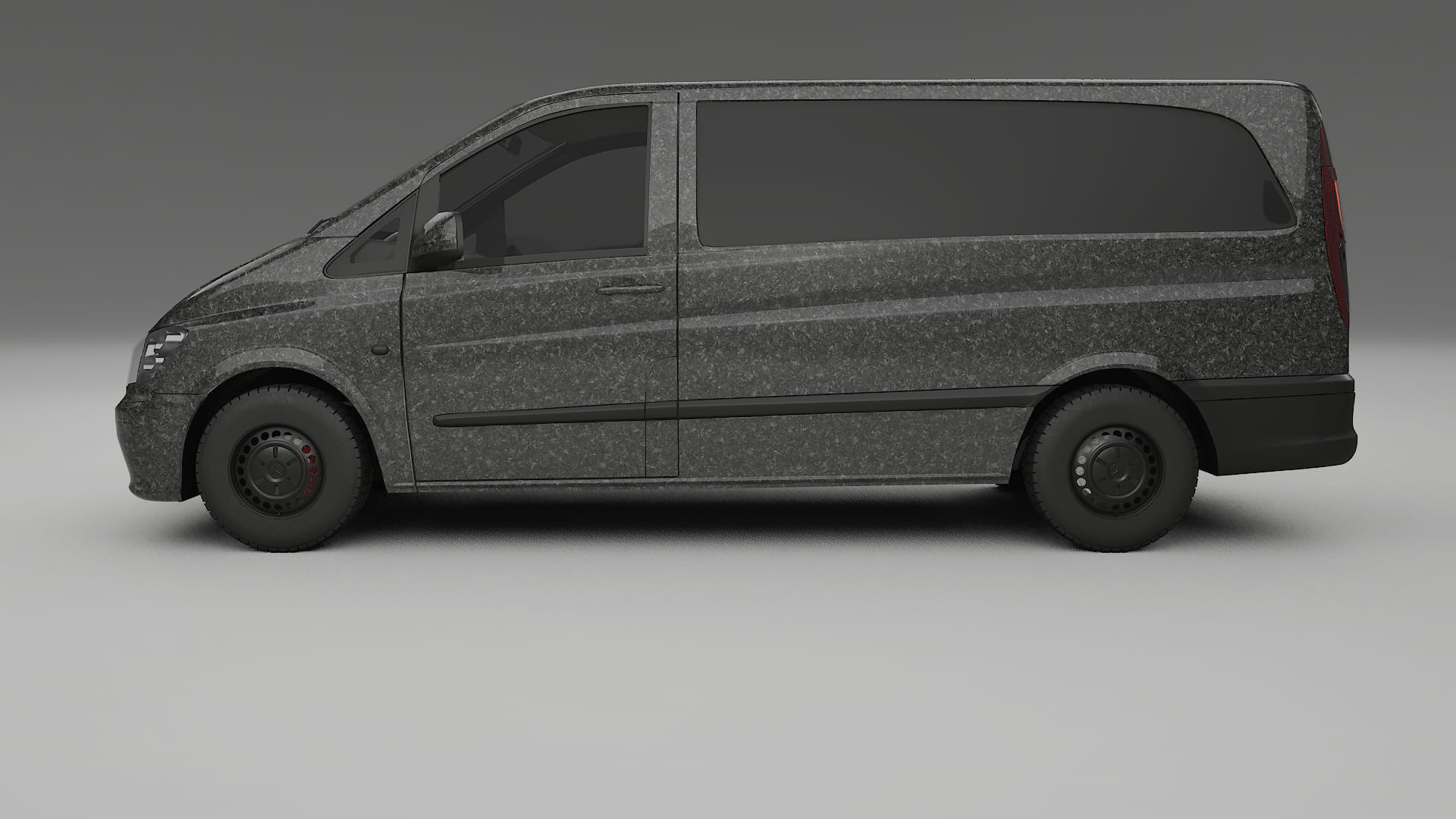 Mercedes Vito Short W639 facelift LCI Film de Protecție pentru Vopsea TPU | FORGED S PPF cu Schimbare de Culoare – Kit Comple
