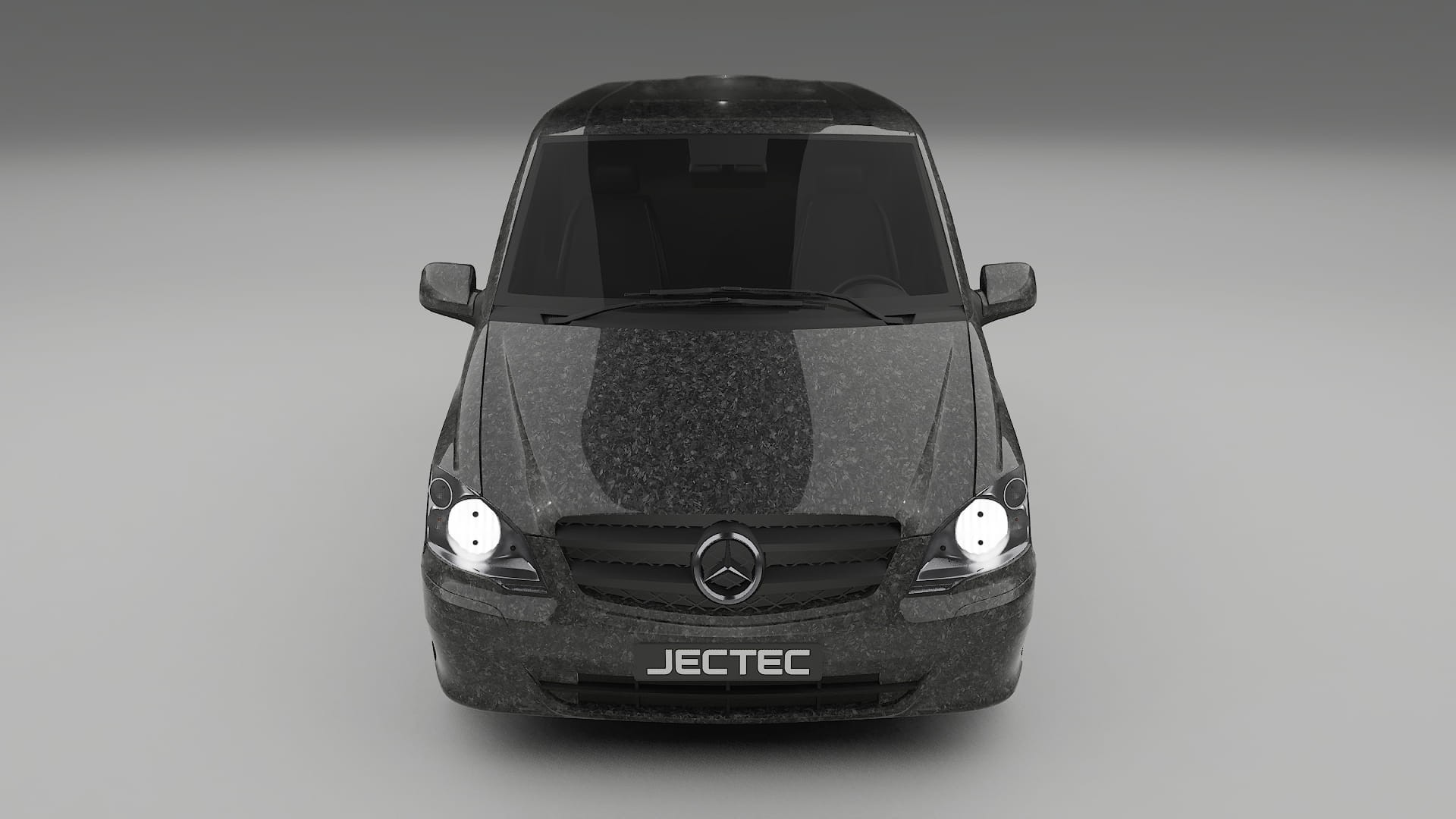 Mercedes Vito Short W639 facelift LCI Film de Protecție pentru Vopsea TPU | FORGED S PPF cu Schimbare de Culoare – Kit Comple