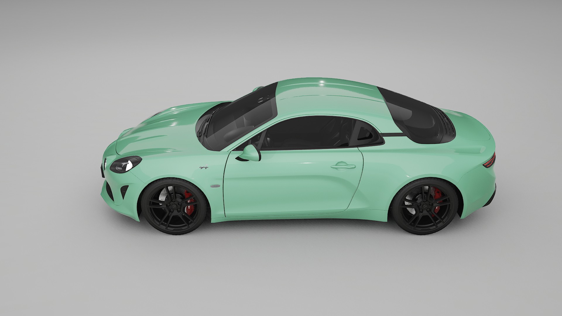 Renault Alpine A110 Film de Protecție pentru Vopsea TPU | DUSTY PPF cu Schimbare de Culoare – Kit Complet Predecupat